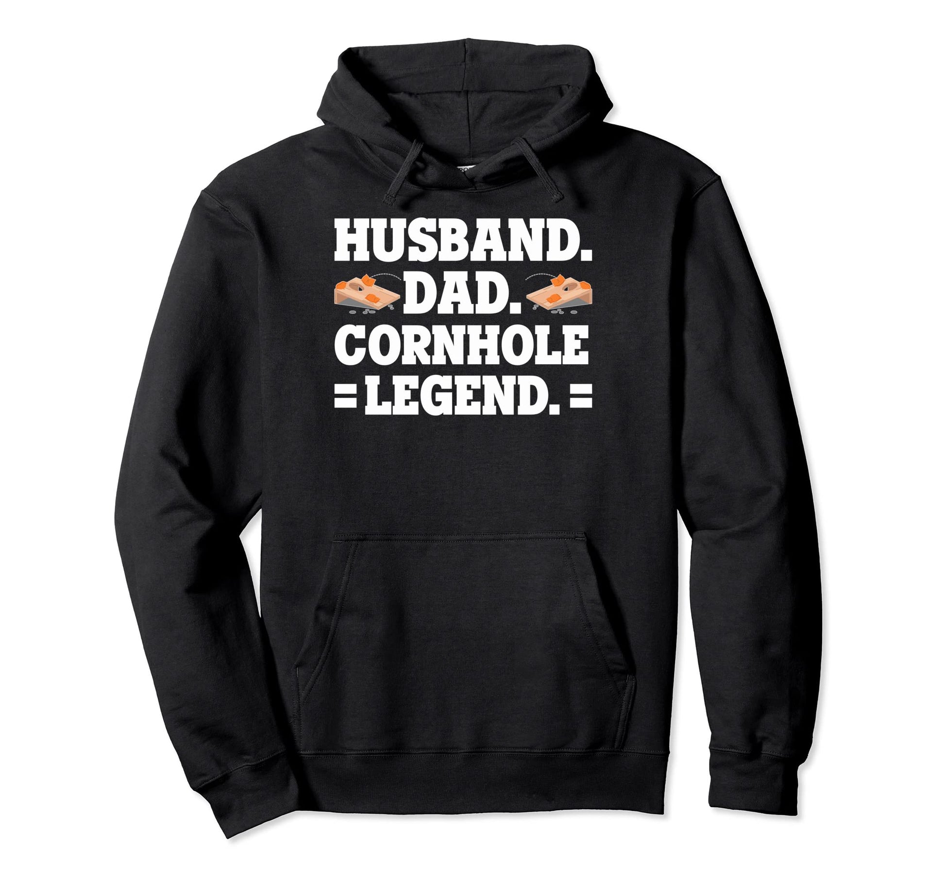Cornhole Lovers Husband Dad Cornhole Hoodie - Graphic Print for Adults - T-Shirt, Sweatshirt, Hoodie