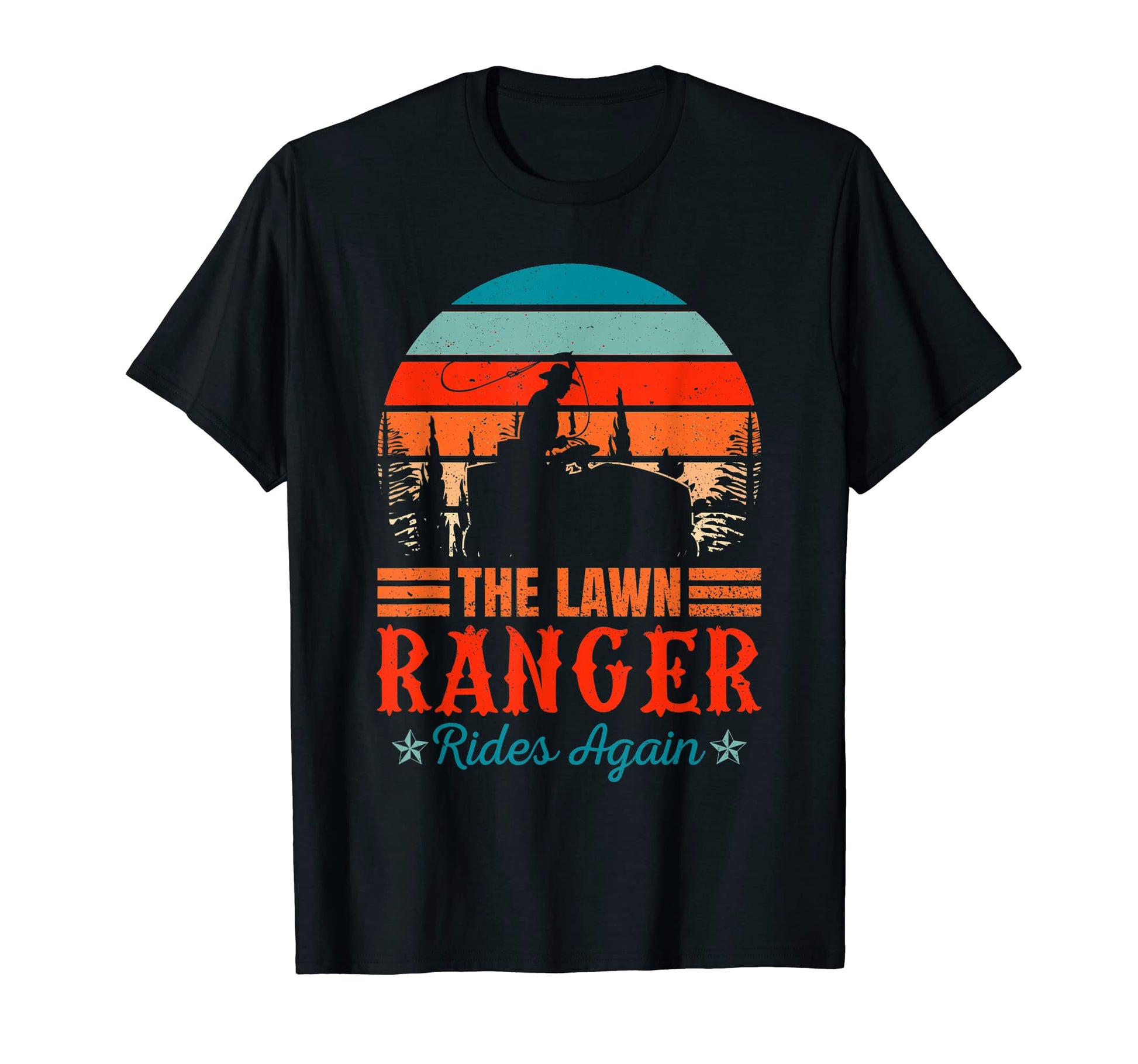 Lawn Ranger Mowing Mow Gardening T-Shirt - Aesthetic Graphic for Adults - T-Shirt, Sweatshirt, Hoodie