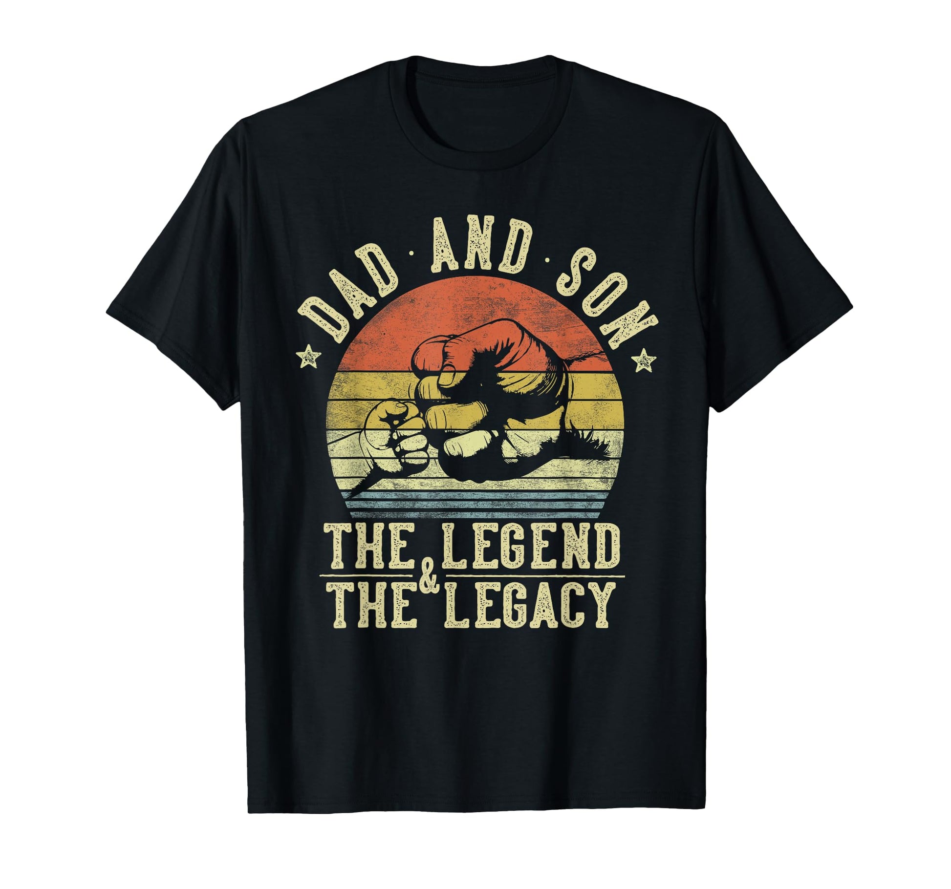 Dad And Son Legend And Legacy Gifts Dad T-Shirt - Graphic Print Men Women - T-Shirt, Sweatshirt, Hoodie
