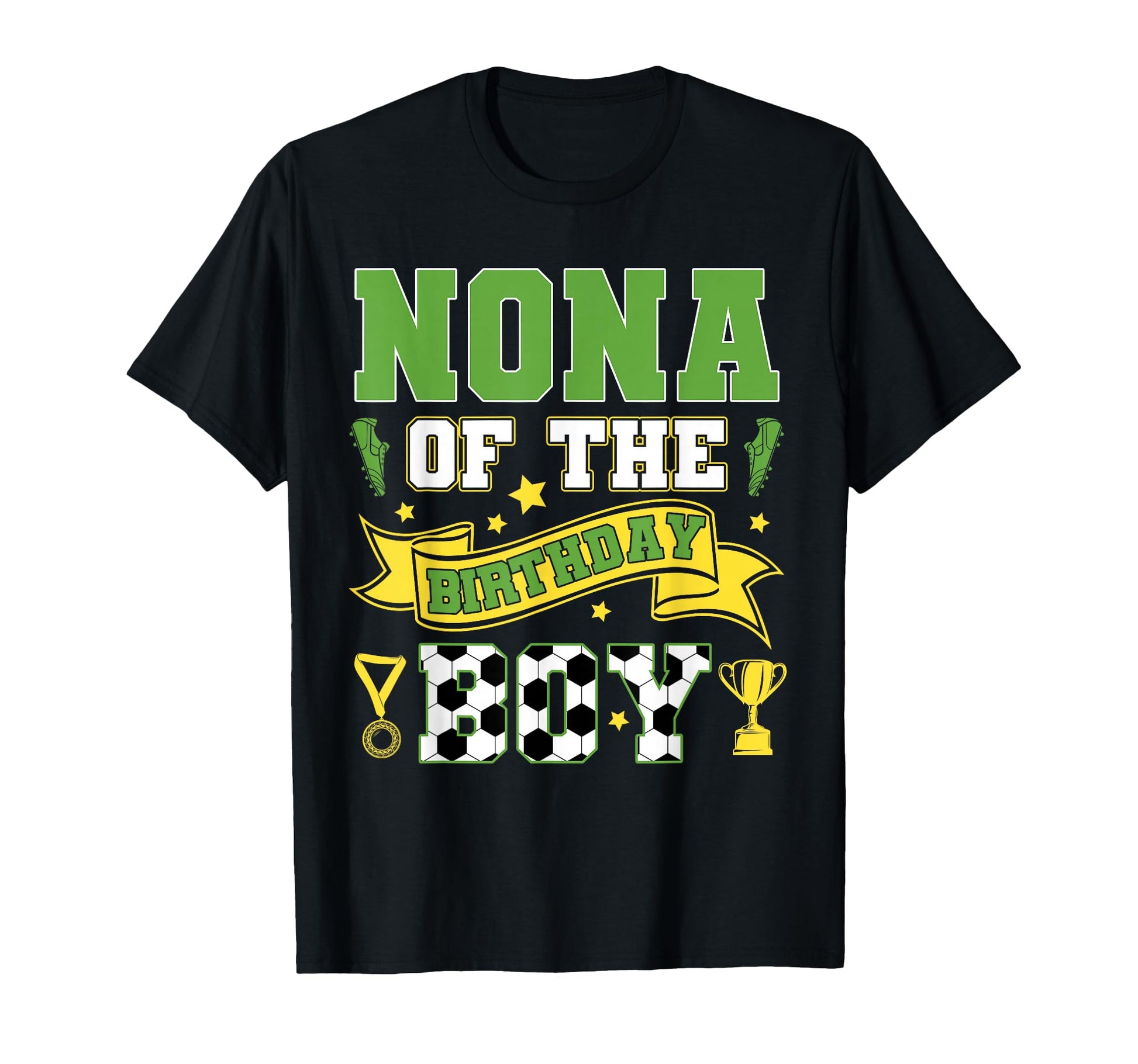 Nona Birthday Soccer Player Birthday T-Shirt - Aesthetic Graphic for Adults - T-Shirt, Sweatshirt, Hoodie