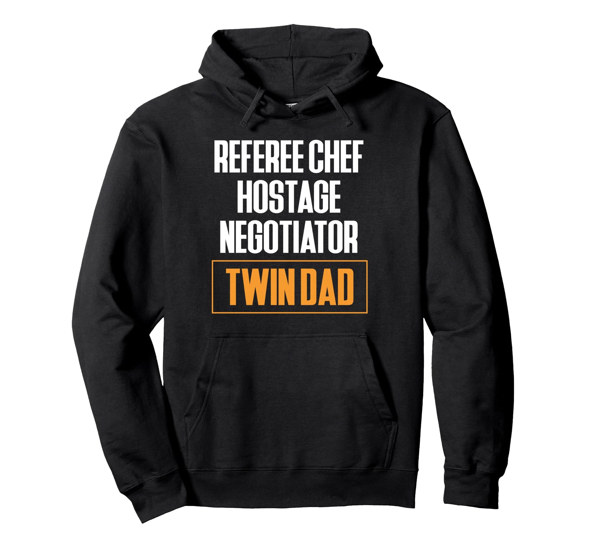 Referee Chef Hostage Negotiator Twin Hoodie - Custom Art Print for Adults - T-Shirt, Sweatshirt, Hoodie