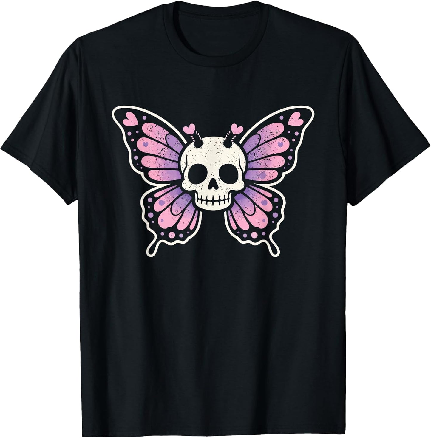 Butterfly Creepy Cute Alternative Emo Goth Outfit Unisex T-shirt, Sweatshirt, Hoodie, Long Sleeve Tee - T-Shirt, Sweatshirt, Hoodie