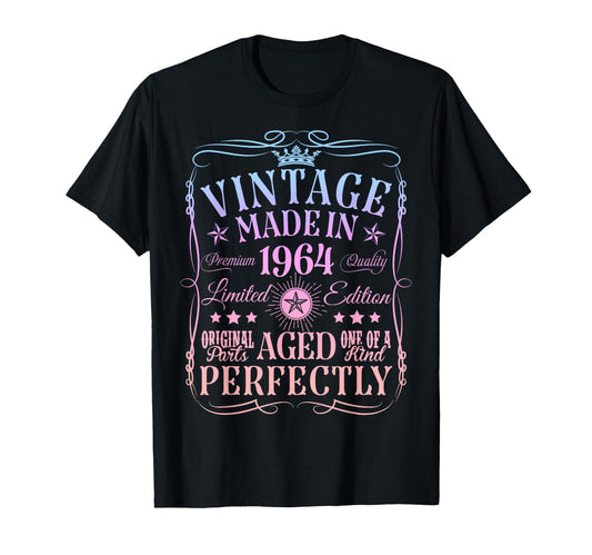 62Th Birthday Decorations 1964 62 Years T-Shirt - Graphic Print Men Women - T-Shirt, Sweatshirt, Hoodie