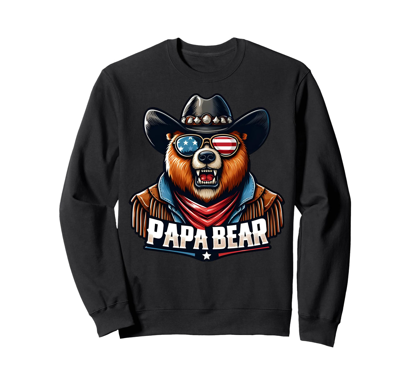 Papa Bear Gifts Funny Birthday Sweatshirt - Fun Novelty Design for Adults - T-Shirt, Sweatshirt, Hoodie