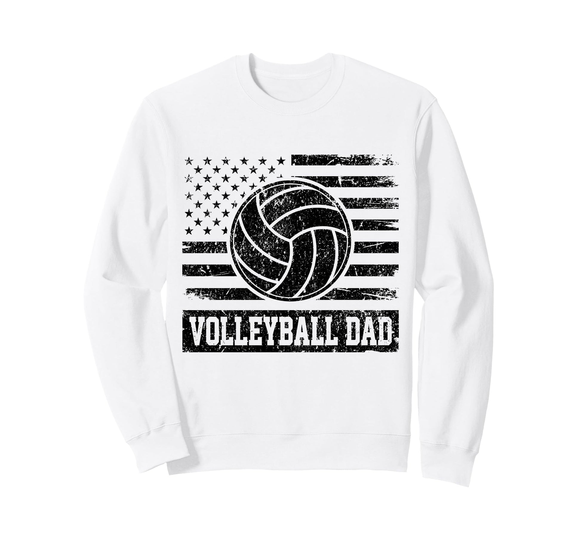 Fathers Day Daddy Papa Volleyball Sweatshirt - Novelty Apparel for Adults - T-Shirt, Sweatshirt, Hoodie