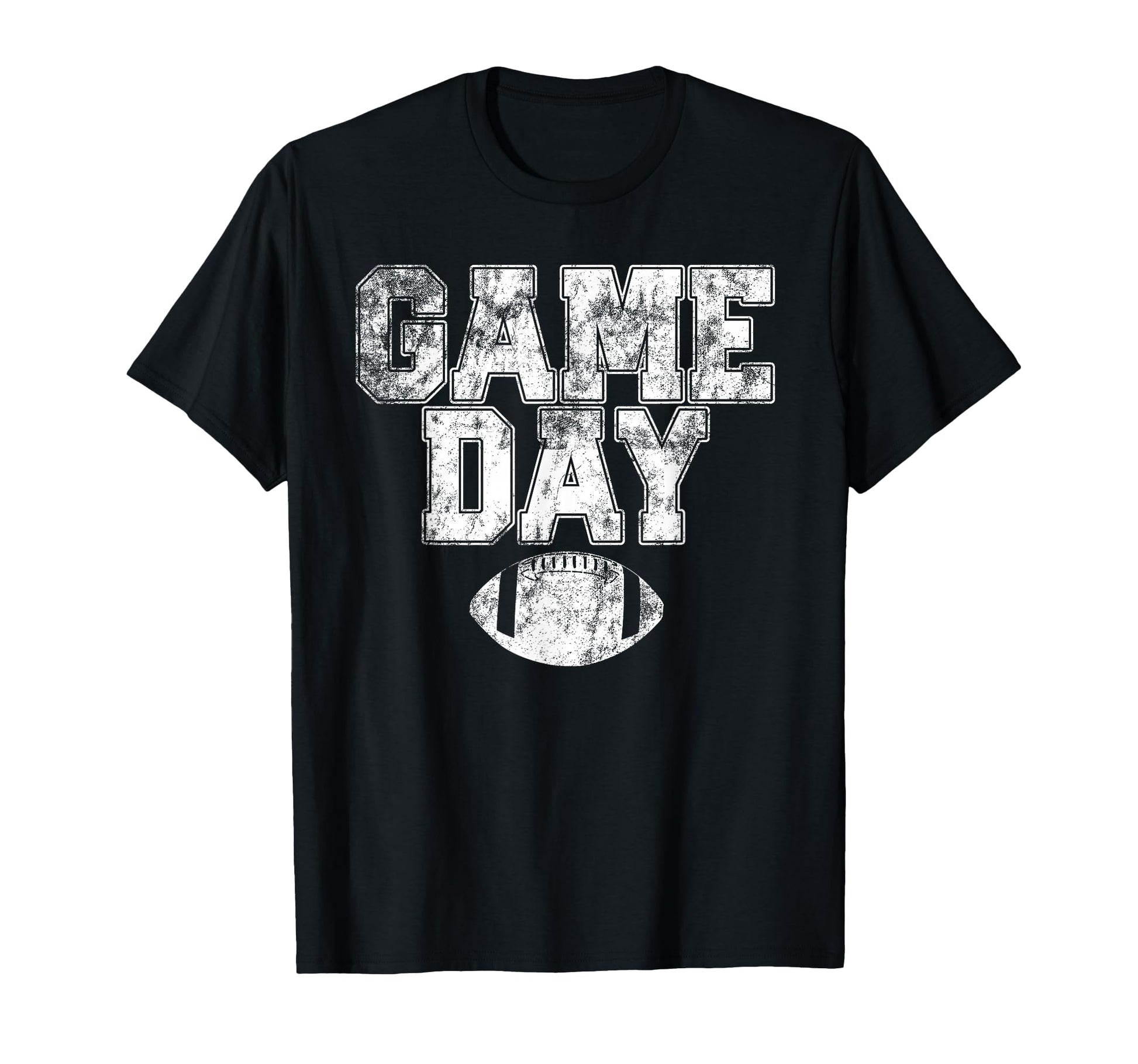 Football Day Game Distressed T-Shirt - Casual Everyday Wear for Adults - T-Shirt, Sweatshirt, Hoodie