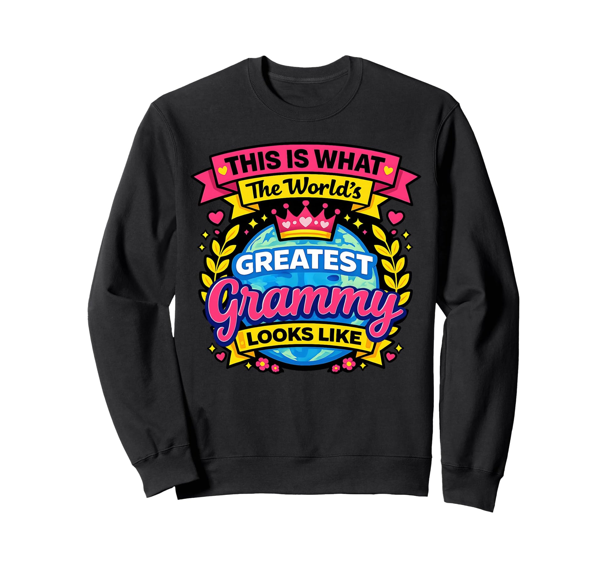 Worlds Cutest And Greatest Grammy Sweatshirt - Streetwear Style Unisex - T-Shirt, Sweatshirt, Hoodie
