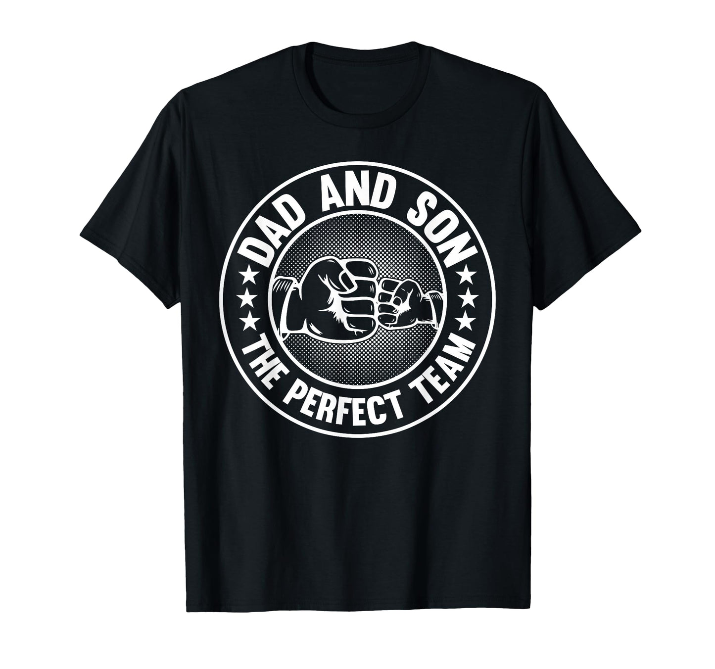 Dad And Son Team Daddy Fathers Day T-Shirt - Aesthetic Graphic Men Women - T-Shirt, Sweatshirt, Hoodie