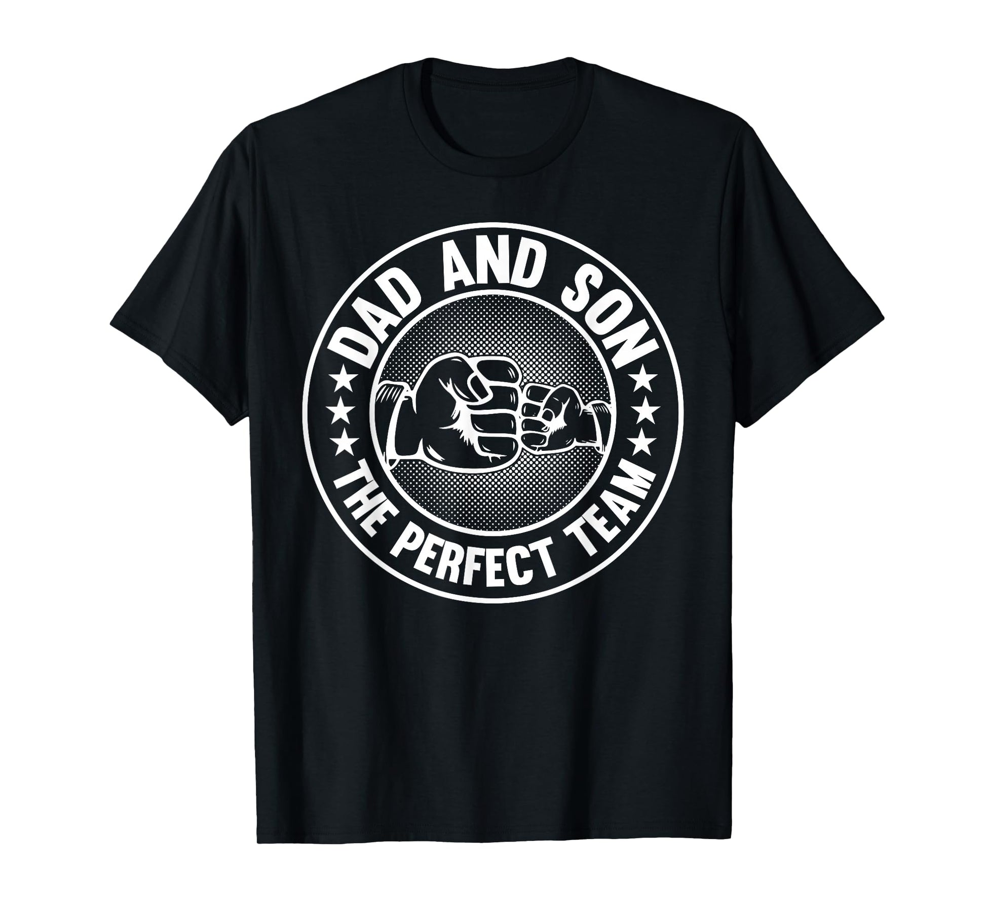 Dad And Son Team Daddy Fathers Day T-Shirt - Aesthetic Graphic Men Women - T-Shirt, Sweatshirt, Hoodie