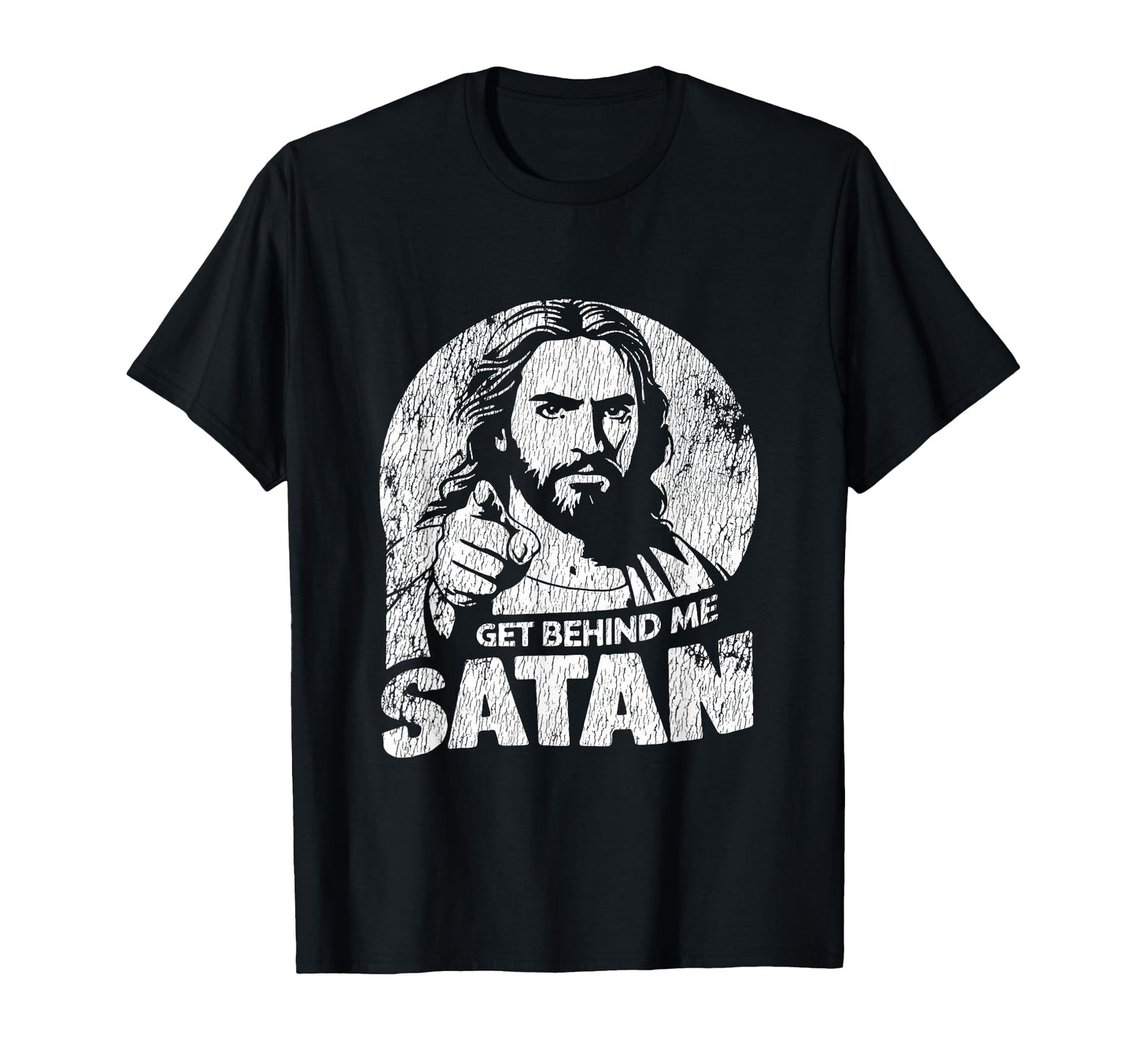 Jesus Get Behind Me Satan Meme Jesus Christ T-Shirt - Unique Graphic Unisex - T-Shirt, Sweatshirt, Hoodie