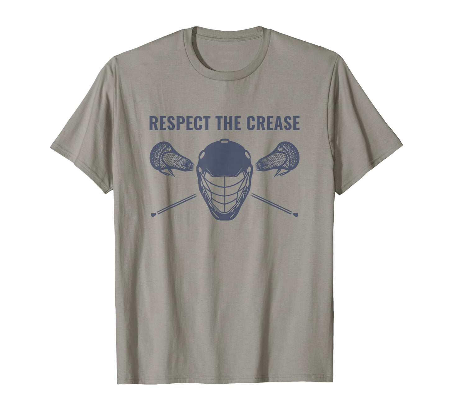 Lacrosse Goalie Respect Crease Lax T-Shirt - Novelty Apparel for Adults - T-Shirt, Sweatshirt, Hoodie