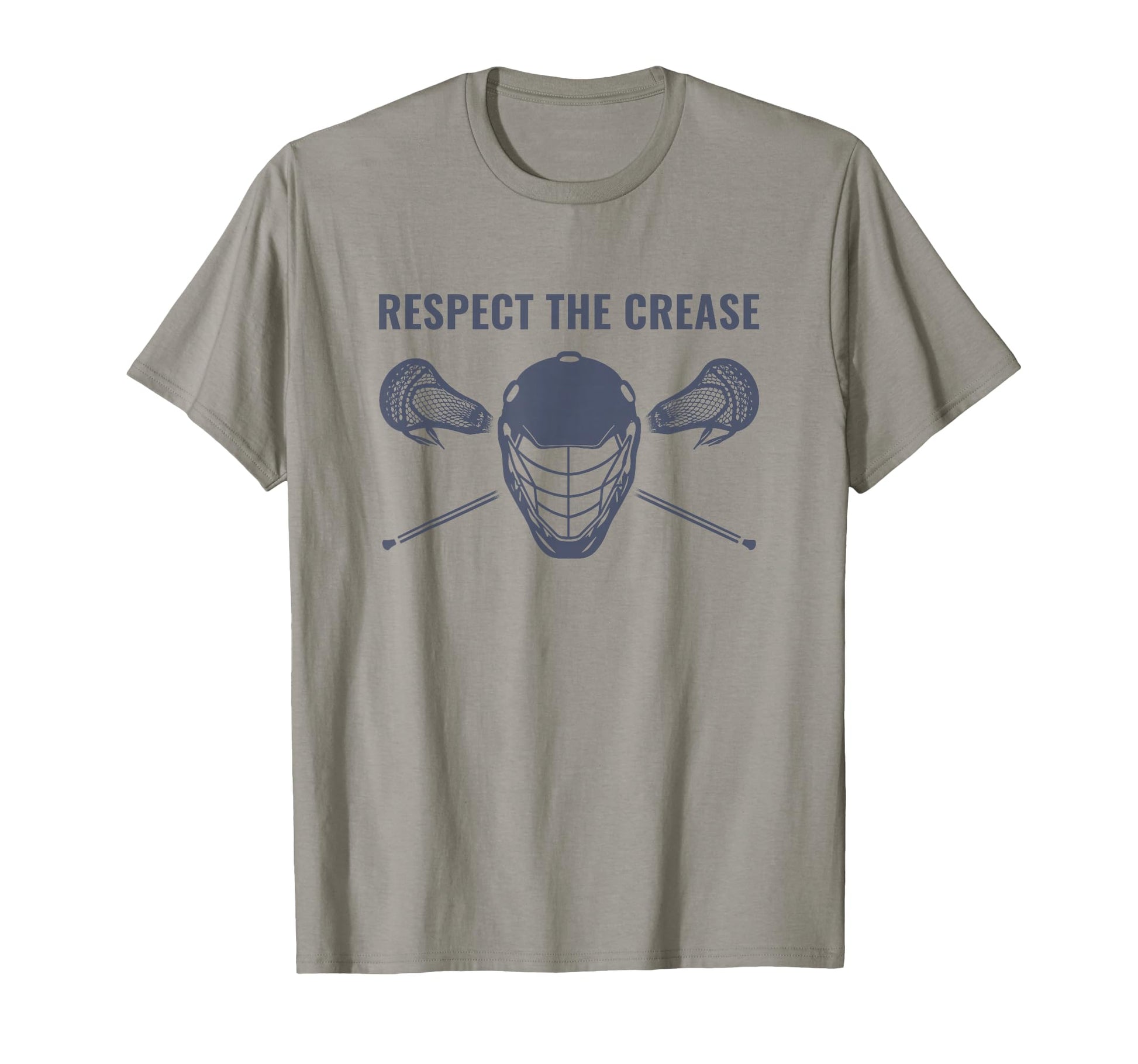 Lacrosse Goalie Respect Crease Lax T-Shirt - Novelty Apparel for Adults - T-Shirt, Sweatshirt, Hoodie