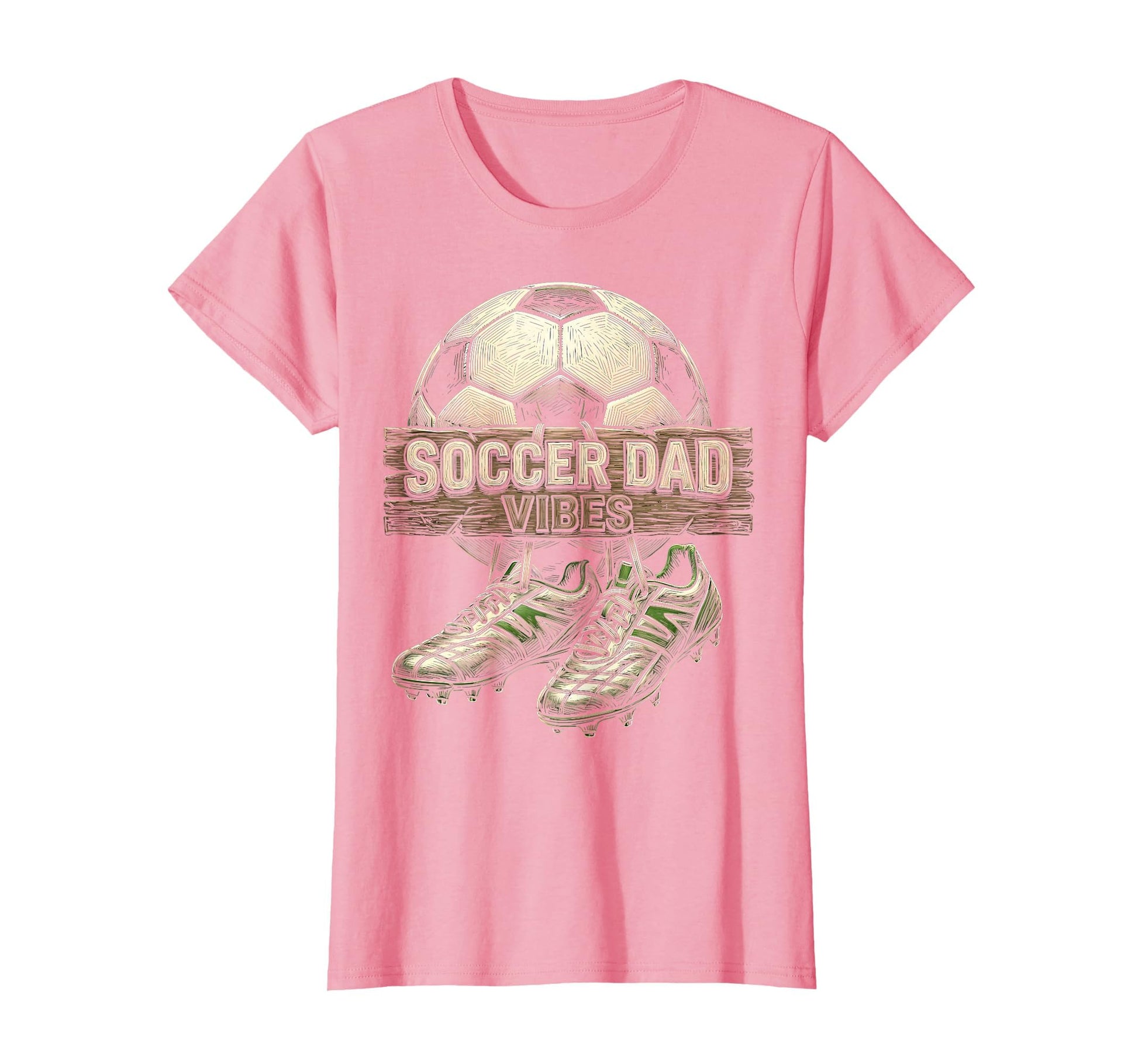 Soccer Dad Vibes Proud Sports Father T-Shirt - Unique Graphic Men Women - T-Shirt, Sweatshirt, Hoodie