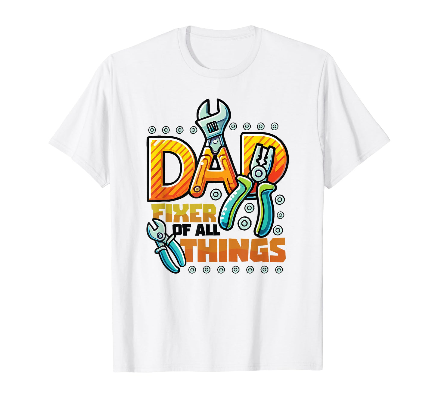 Fixer All Things Handyman Repair Tools T-Shirt - Aesthetic Graphic Unisex - T-Shirt, Sweatshirt, Hoodie