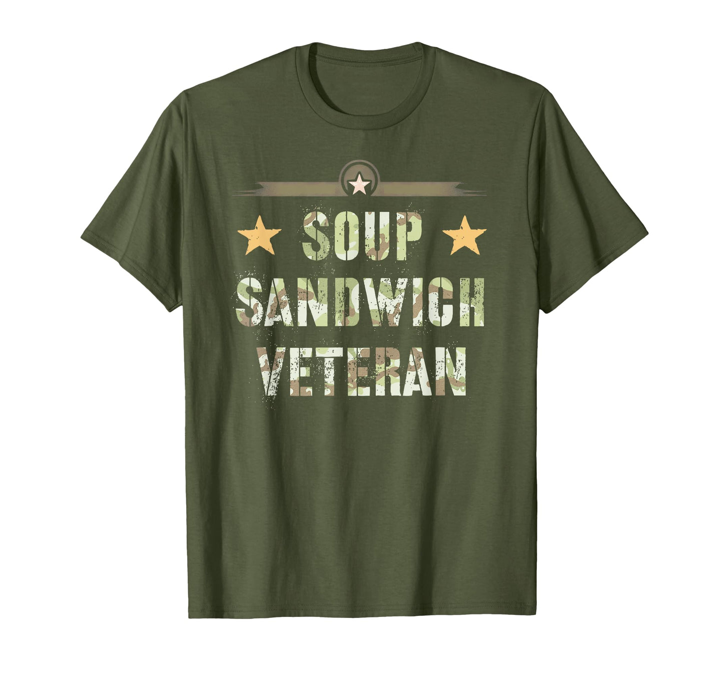 Soup Sandwich Veteran Proud Corps T-Shirt - Fun Novelty Design for Adults - T-Shirt, Sweatshirt, Hoodie