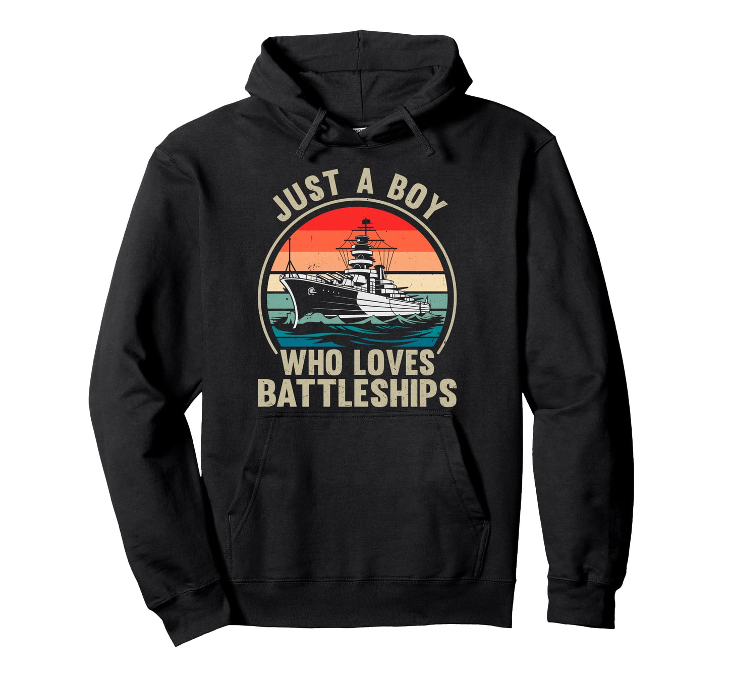 Just Who Loves Battleships Hoodie - Fun Novelty Design for Adults - T-Shirt, Sweatshirt, Hoodie