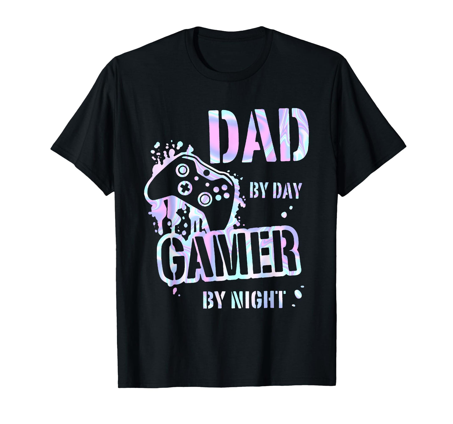 Dad Day Gamer Night Gift Grandpa Dad T-Shirt - Custom Art Print Men Women - T-Shirt, Sweatshirt, Hoodie