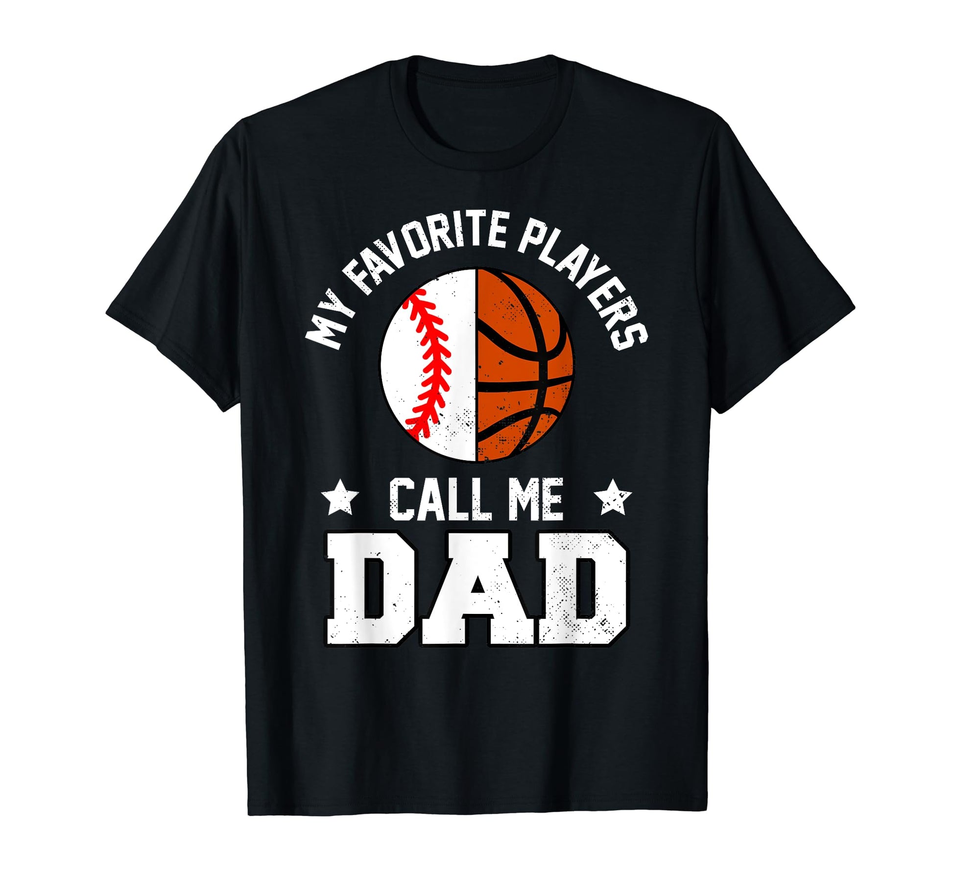 My Favorites Baseball Basketball T-Shirt - Casual Everyday Wear for Adults - T-Shirt, Sweatshirt, Hoodie