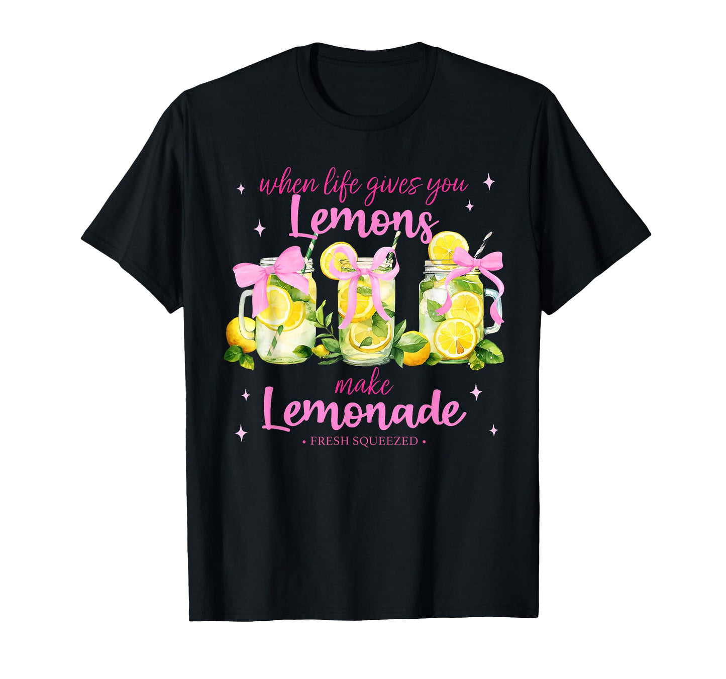 When Life Gives You Lemons Make T-Shirt - Fun Novelty Design Unisex - T-Shirt, Sweatshirt, Hoodie