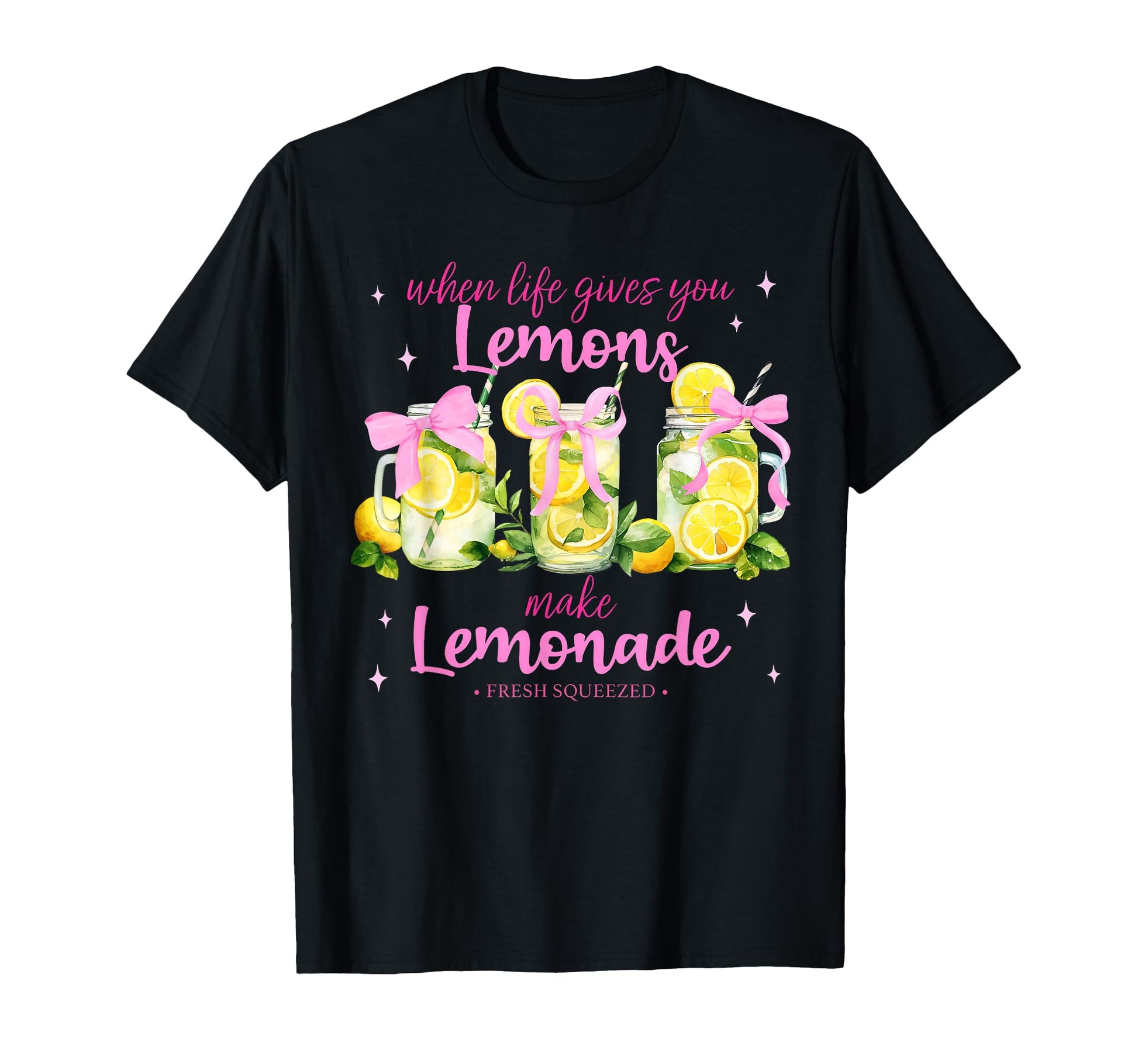 When Life Gives You Lemons Make T-Shirt - Fun Novelty Design Unisex - T-Shirt, Sweatshirt, Hoodie