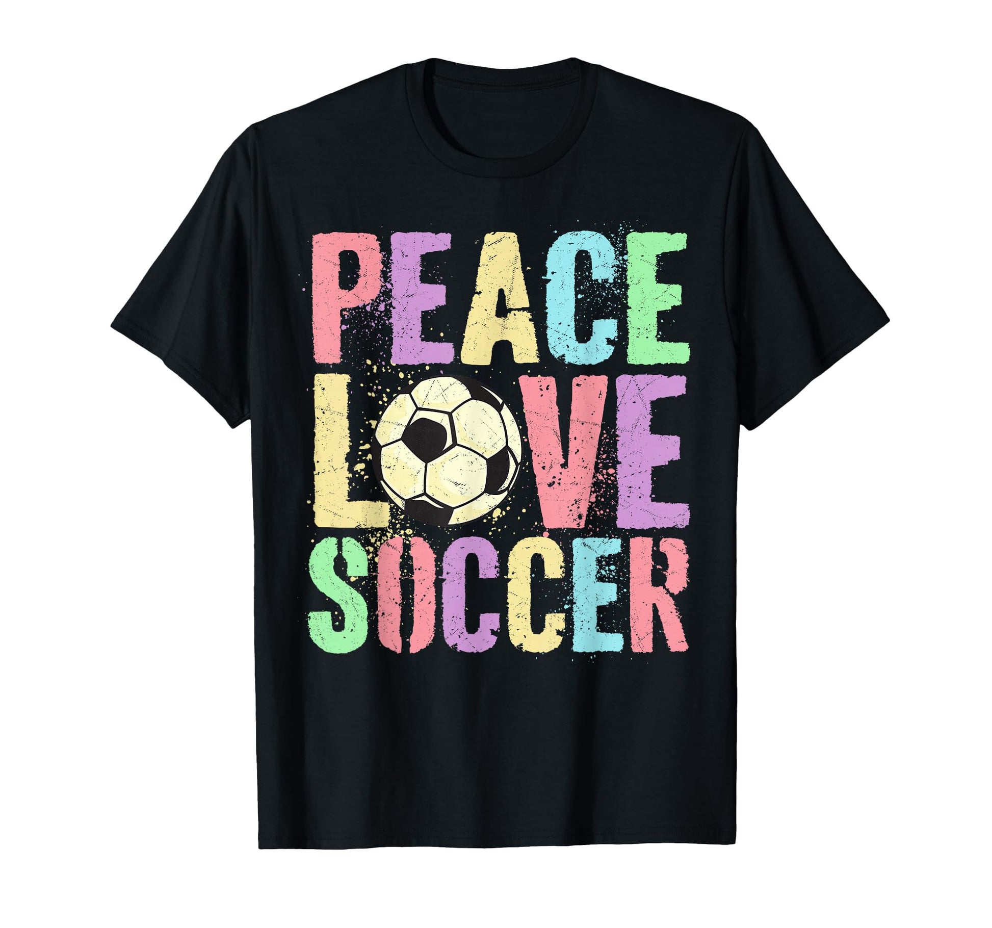 Peace Love Soccer Score Club Mom Game T-Shirt - Aesthetic Graphic Men Women - T-Shirt, Sweatshirt, Hoodie