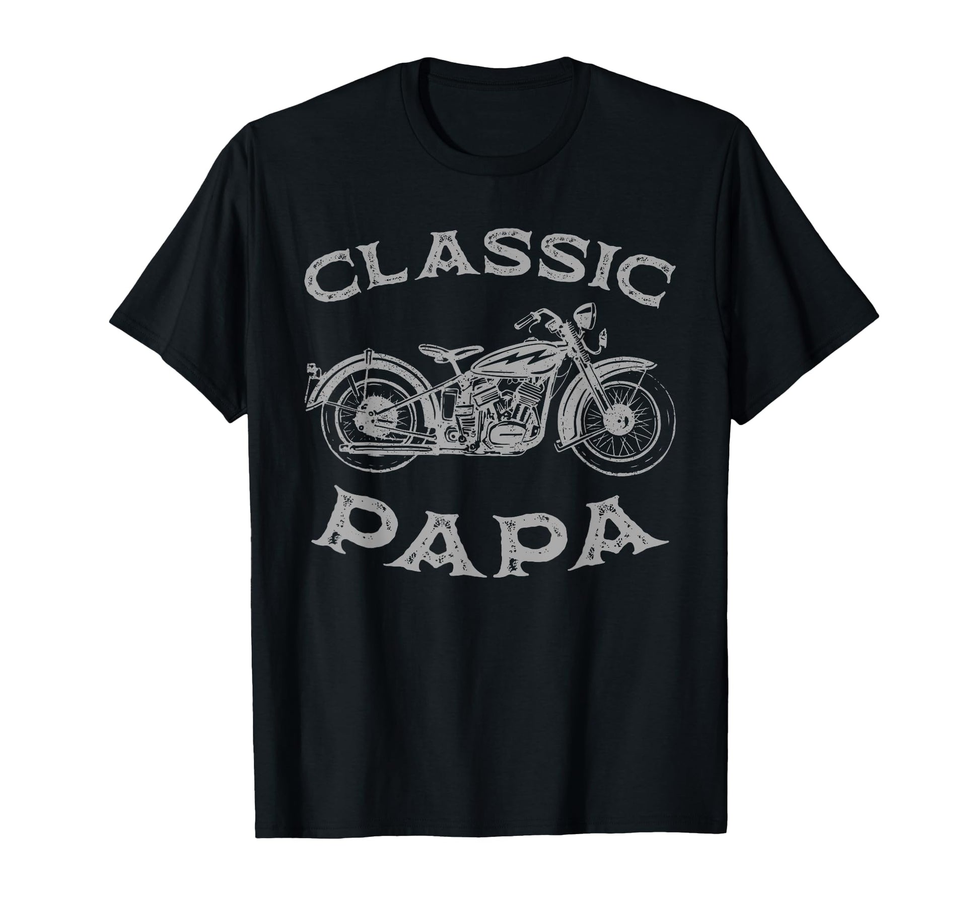 Papa Funny Motorcycle Mens Dad Biker T-Shirt - Graphic Print Men Women - T-Shirt, Sweatshirt, Hoodie