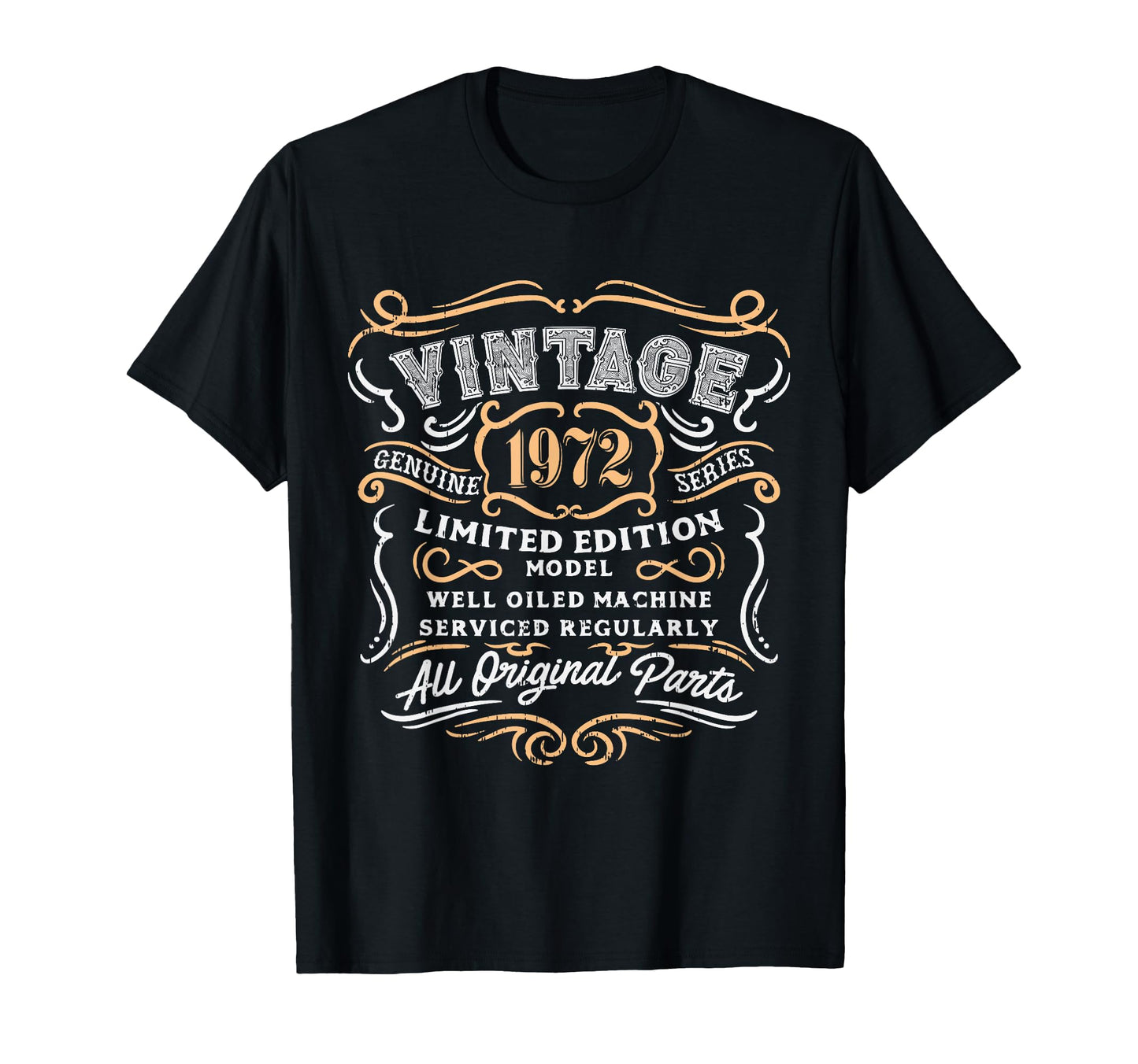 1972 Funny 47Th Birthday Gift Dad T-Shirt - Graphic Print Men Women - T-Shirt, Sweatshirt, Hoodie