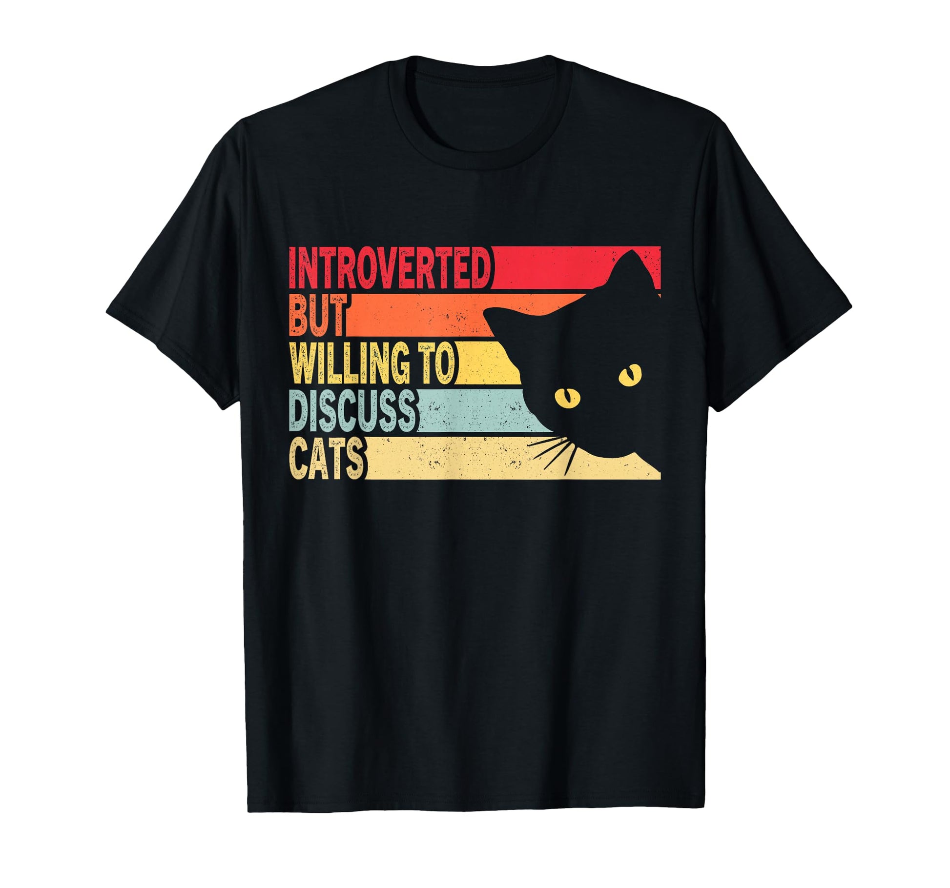 Introverted But Willing To Discuss T-Shirt - Fun Novelty Design for Adults - T-Shirt, Sweatshirt, Hoodie