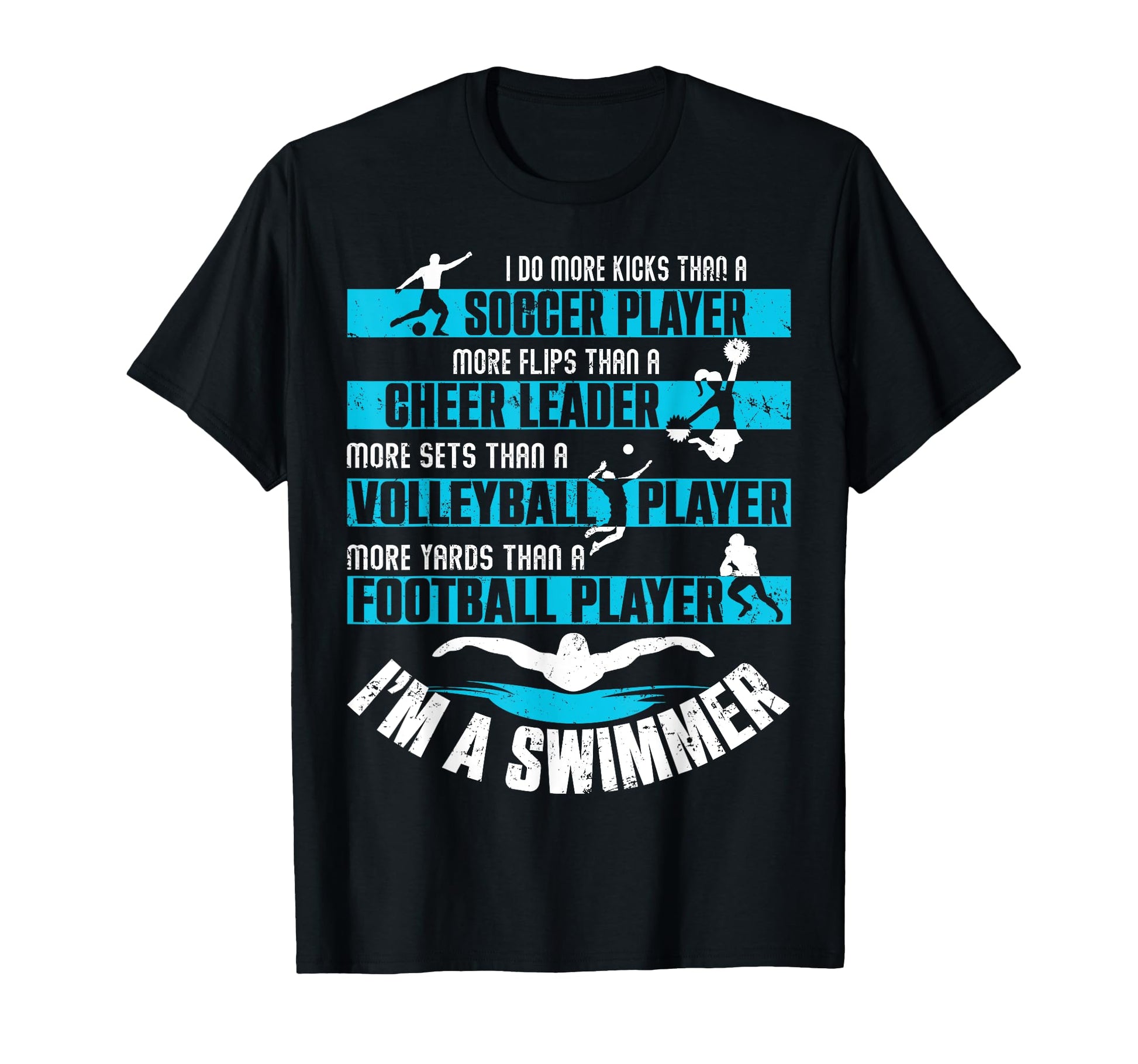 I Do More Kicks Than Soccer Player T-Shirt - Fun Novelty Design for Adults - T-Shirt, Sweatshirt, Hoodie