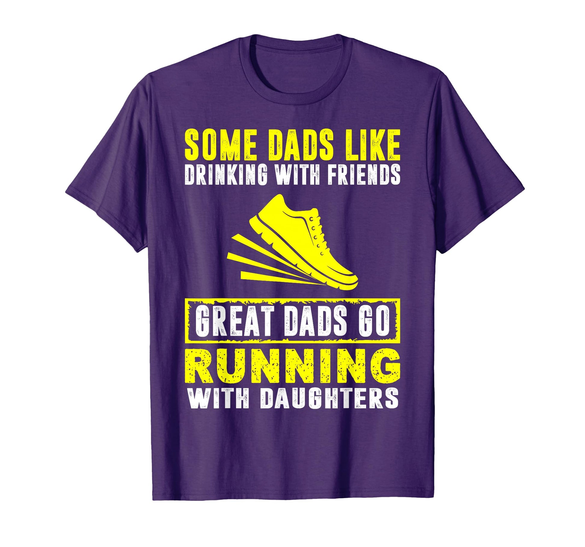 Great Dads Running Daughters Fathers T-Shirt - Graphic Print for Adults - T-Shirt, Sweatshirt, Hoodie