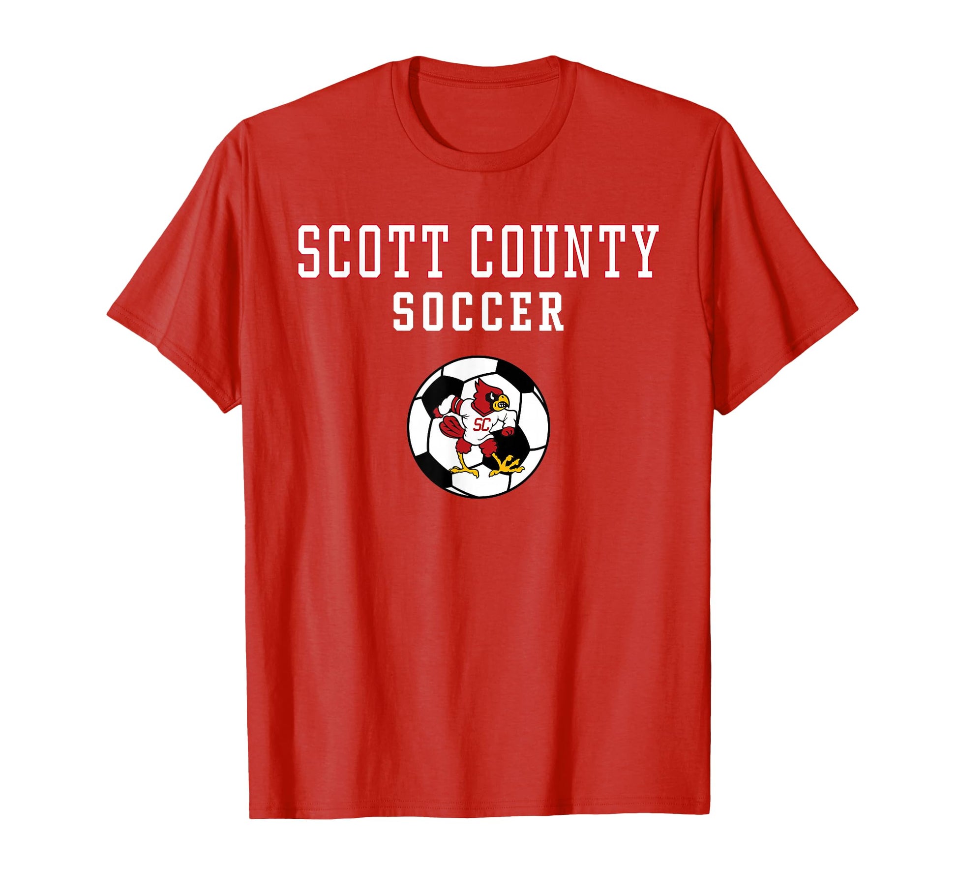 Scott County Middle School Soccer T-Shirt - Unique Graphic for Adults - T-Shirt, Sweatshirt, Hoodie