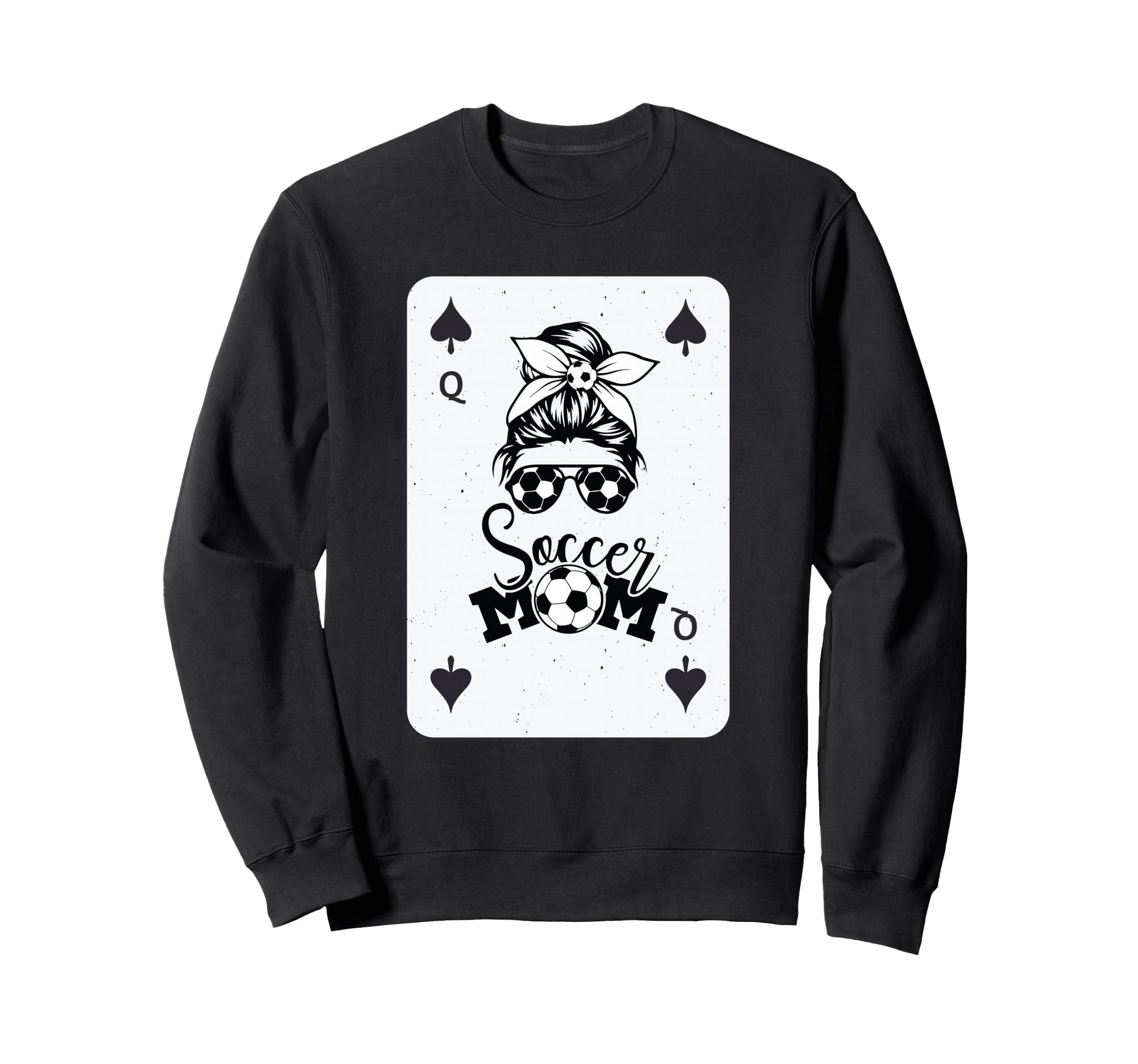 Soccer Mom Must Haves Womens Sweatshirt - Custom Art Print for Adults - T-Shirt, Sweatshirt, Hoodie