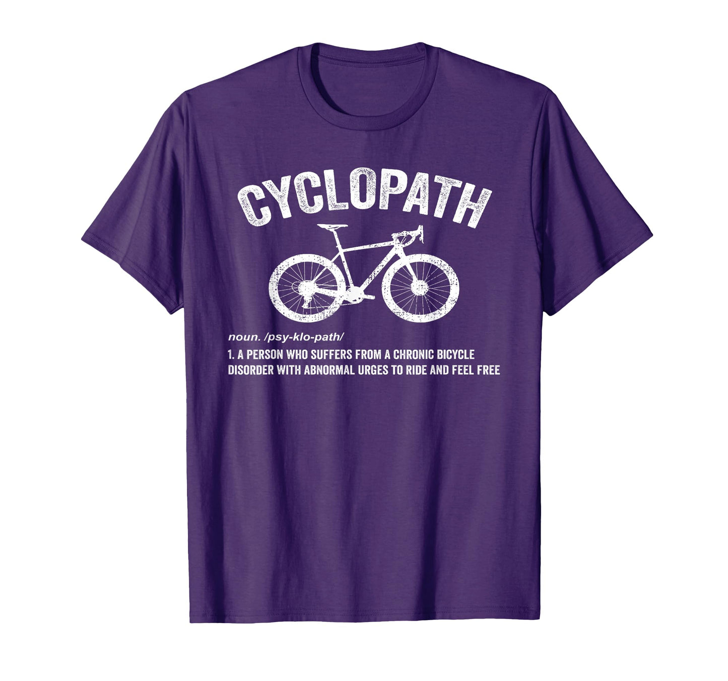 Cyclopath Funny Bicycle Gravel Bike T-Shirt - Novelty Apparel Men Women - T-Shirt, Sweatshirt, Hoodie