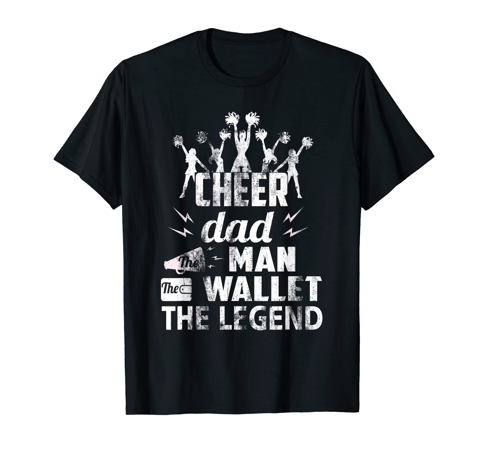 Cheerleader Dad Cheer Dad Wallet T-Shirt - Streetwear Style Men Women - T-Shirt, Sweatshirt, Hoodie
