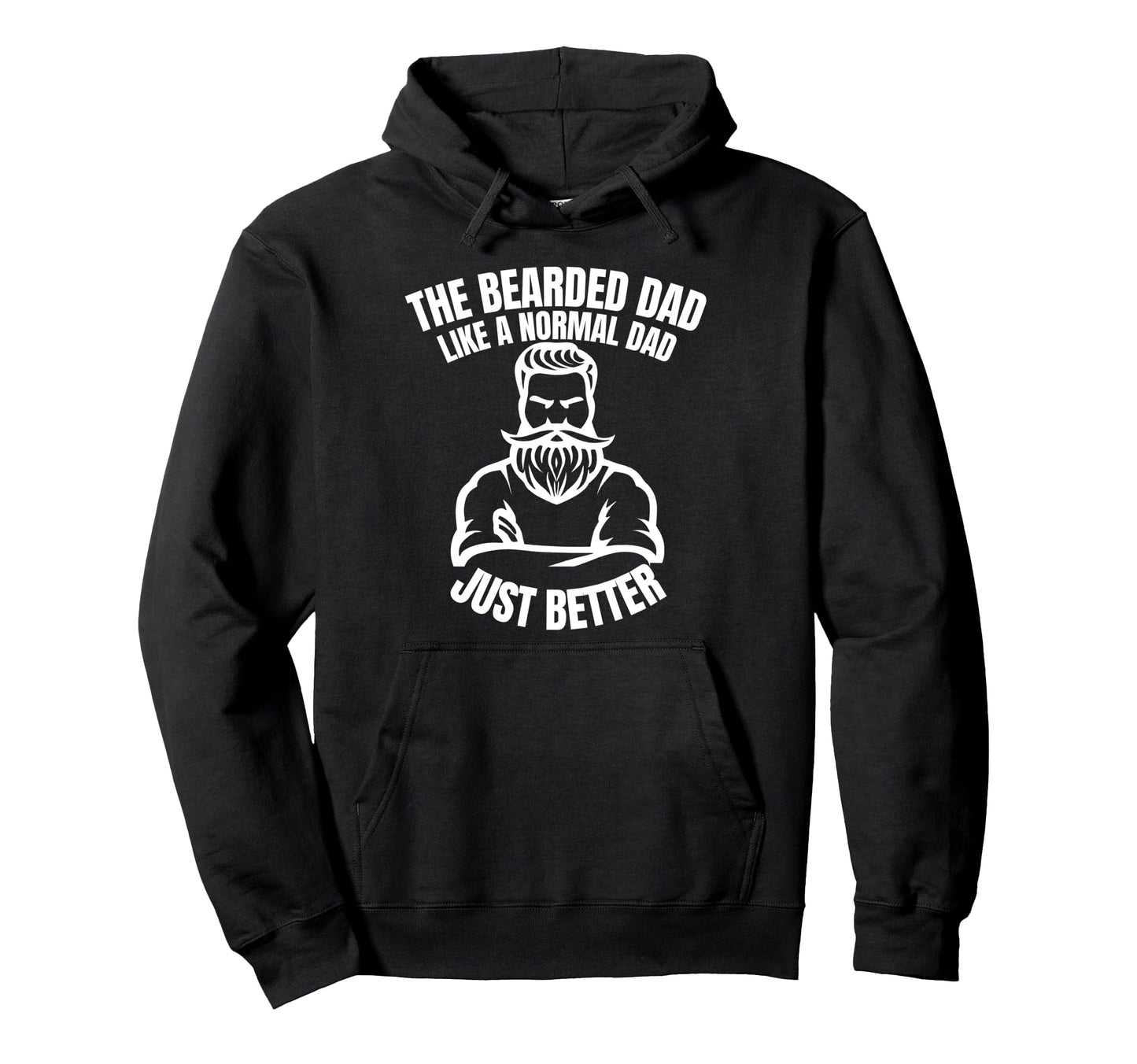 Funny Beard Fathers Gift Tattoo Beards Ink Hoodie - Streetwear Style Unisex - T-Shirt, Sweatshirt, Hoodie