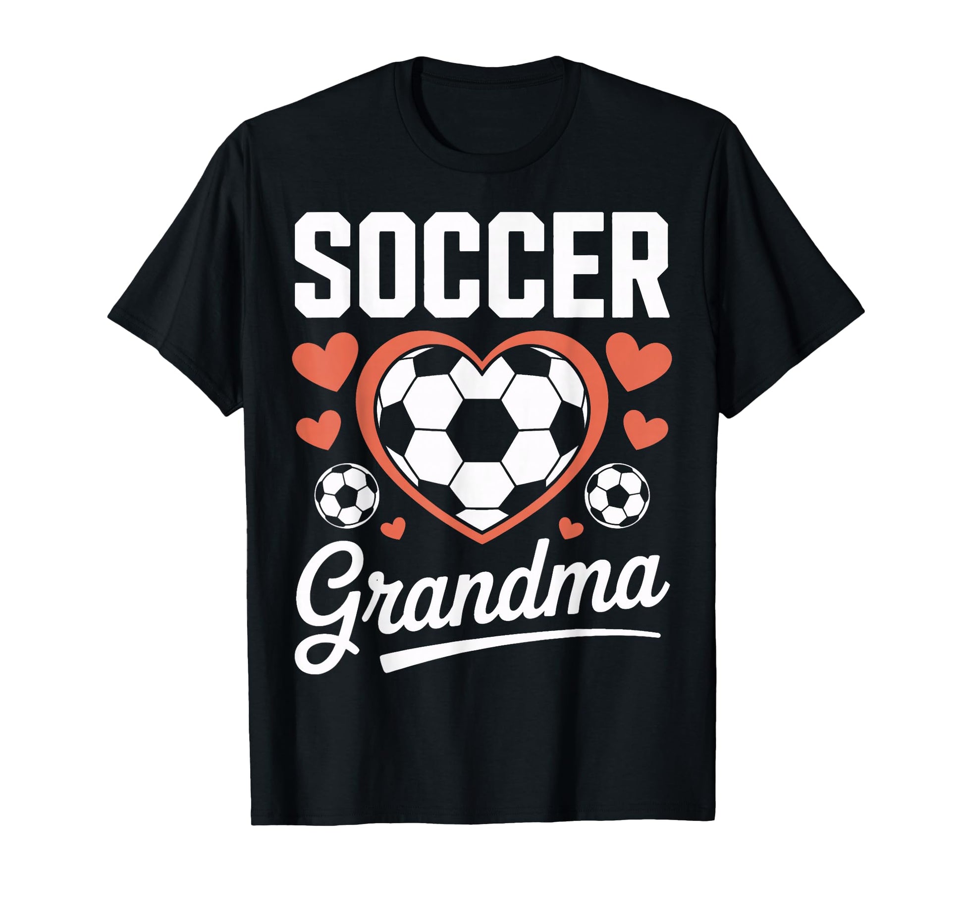Proud Soccer Grandma Sports Mom Game T-Shirt - Graphic Print for Adults - T-Shirt, Sweatshirt, Hoodie