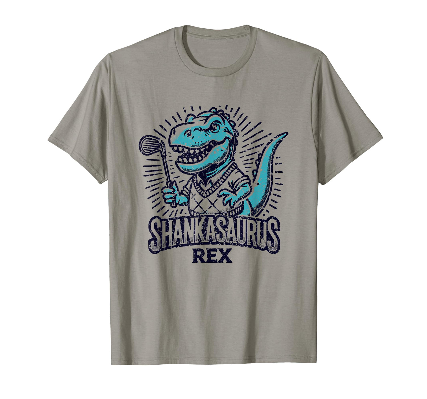 Funny Golf Shankasaurus Rex Bad Dad T-Shirt - Fun Novelty Design Men Women - T-Shirt, Sweatshirt, Hoodie
