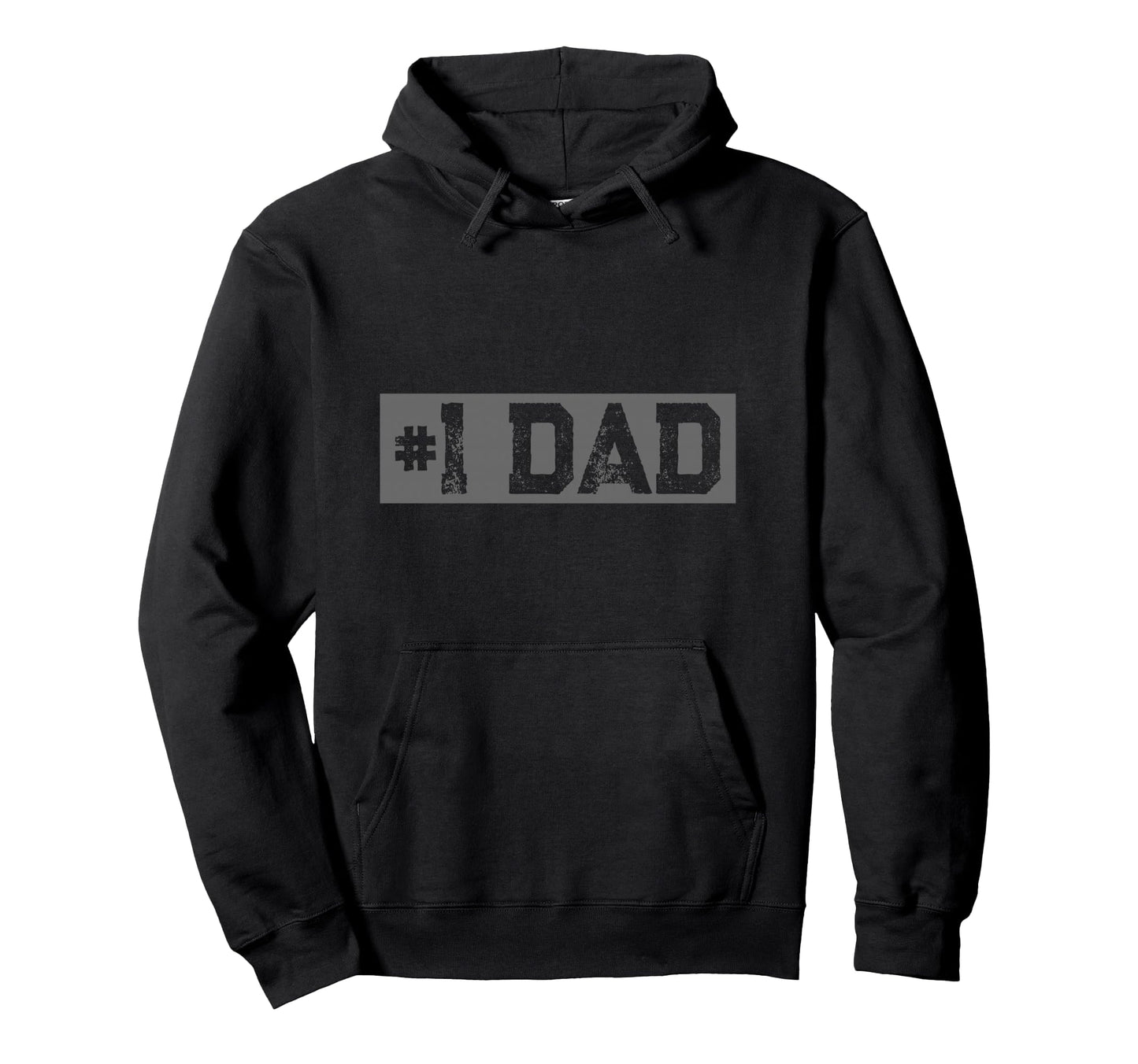 Mens 1 Dad Father Daddy Novelty Hoodie - Novelty Apparel for Adults - T-Shirt, Sweatshirt, Hoodie