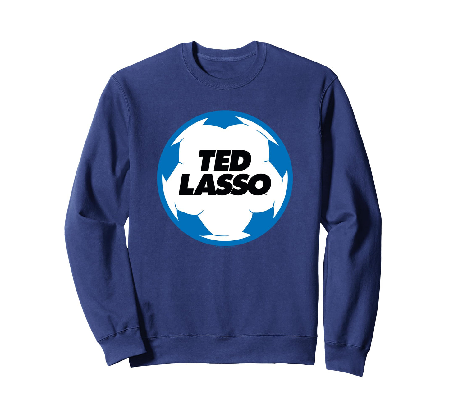 Ted Lasso Soccer Ball Logo Sweatshirt - Graphic Print Unisex - T-Shirt, Sweatshirt, Hoodie
