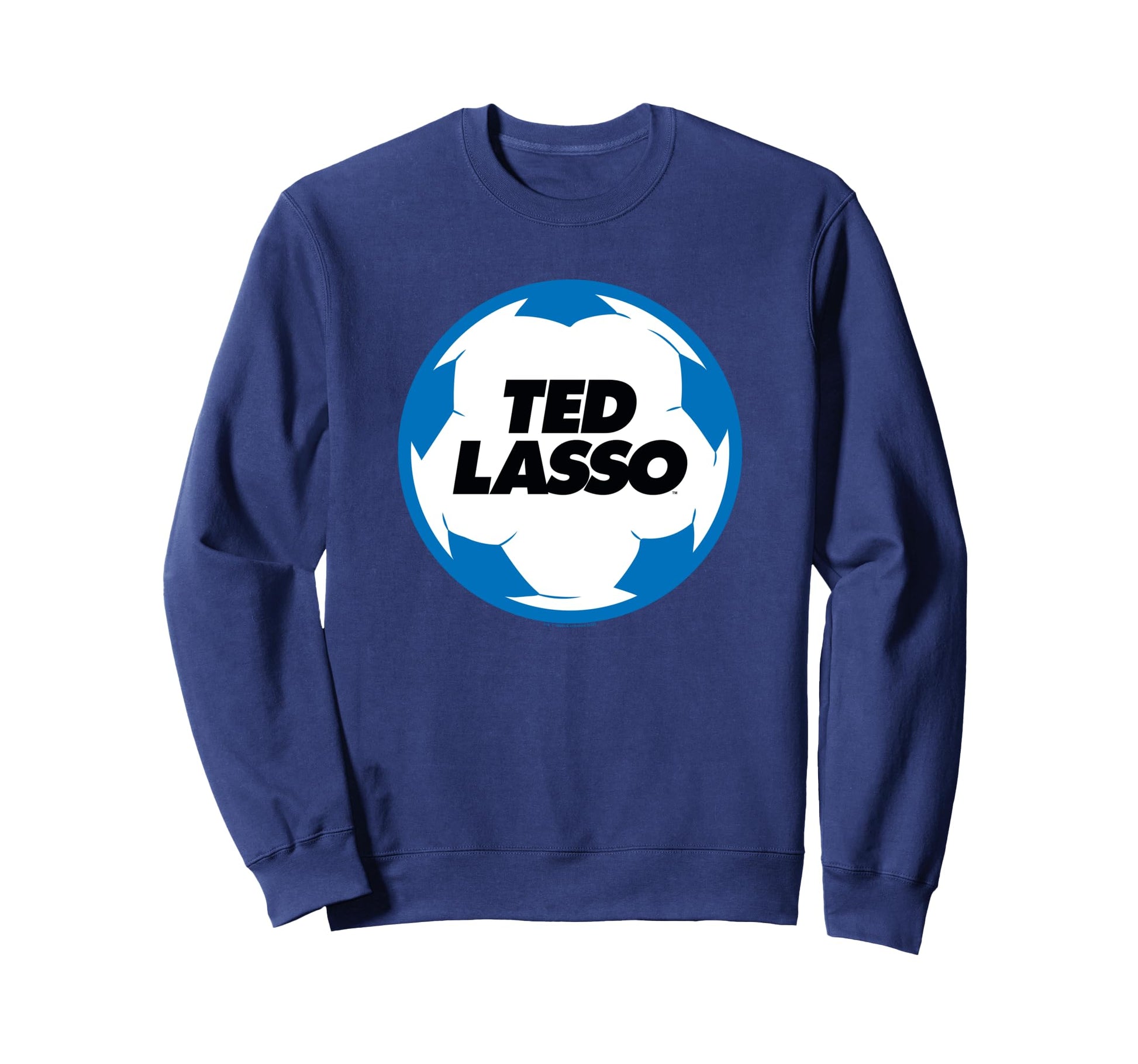 Ted Lasso Soccer Ball Logo Sweatshirt - Graphic Print Unisex - T-Shirt, Sweatshirt, Hoodie