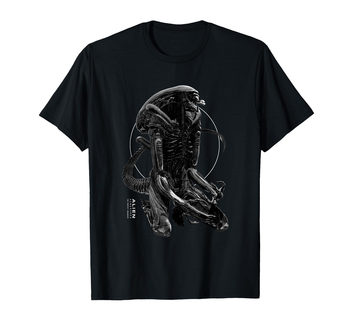 Alien Xenomorph Organism Horror T-Shirt - Novelty Apparel for Adults - T-Shirt, Sweatshirt, Hoodie