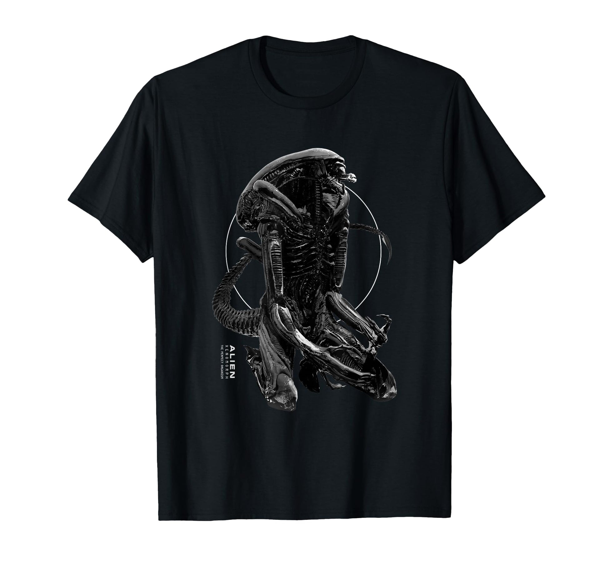 Alien Xenomorph Organism Horror T-Shirt - Novelty Apparel for Adults - T-Shirt, Sweatshirt, Hoodie