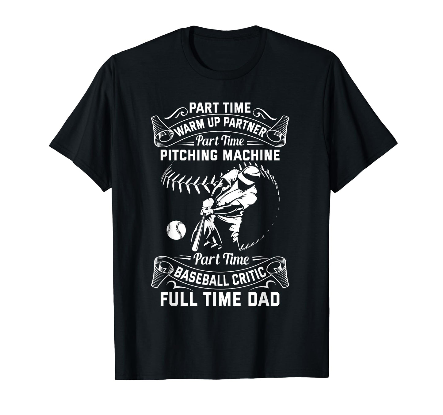 Part Time Warm Up Partner Full Time T-Shirt - Unique Graphic for Adults - T-Shirt, Sweatshirt, Hoodie