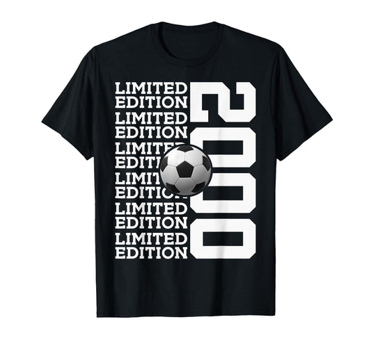 2000 Soccer 26Th Birthday T-Shirt - Novelty Apparel for Adults - T-Shirt, Sweatshirt, Hoodie
