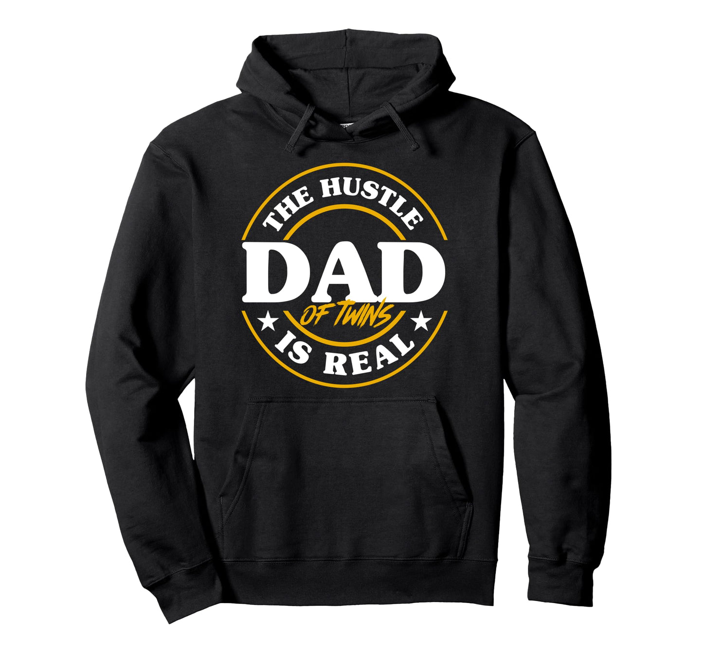 Twin Dad Father Twins Twin Parents Hoodie - Trendy Graphic for Adults - T-Shirt, Sweatshirt, Hoodie