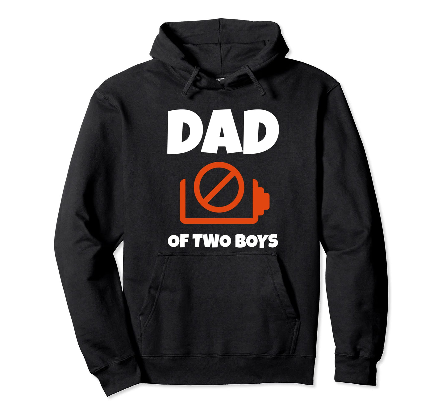 Dad Two Low Battery Dad Battery Low Hoodie - Streetwear Style Men Women - T-Shirt, Sweatshirt, Hoodie