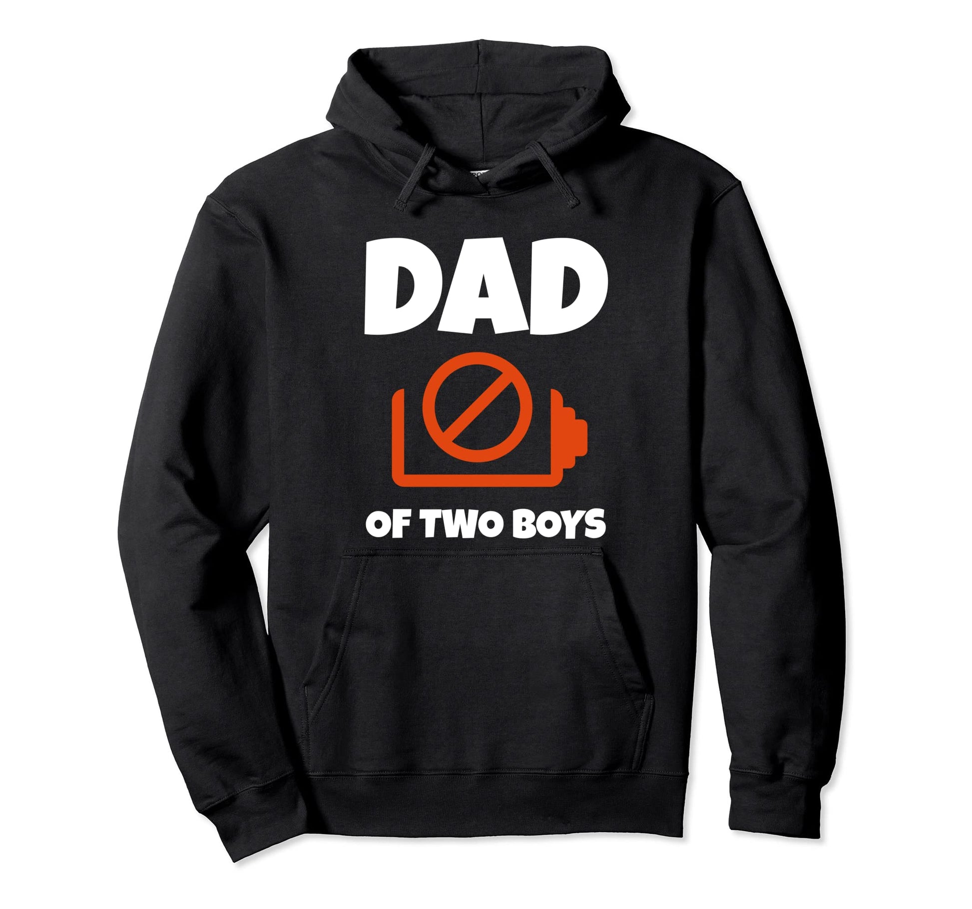 Dad Two Low Battery Dad Battery Low Hoodie - Streetwear Style Men Women - T-Shirt, Sweatshirt, Hoodie