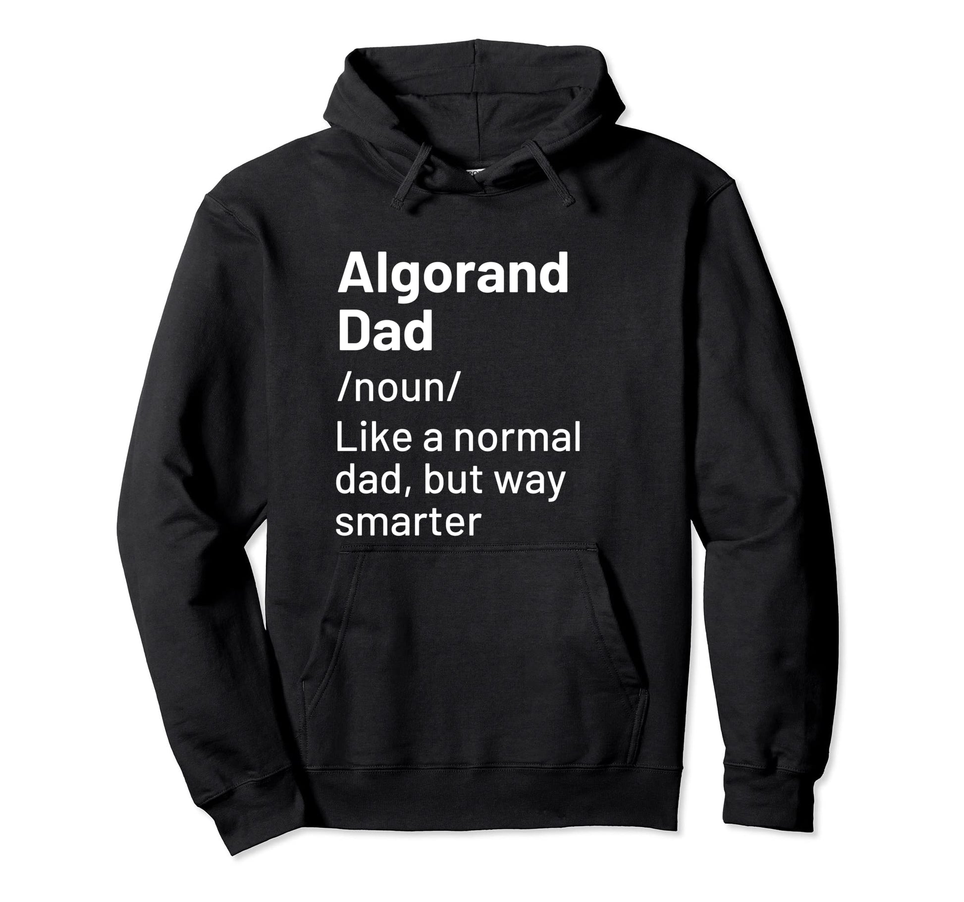 Algorand Dad Matching Parents Hoodie - Graphic Print Unisex - T-Shirt, Sweatshirt, Hoodie