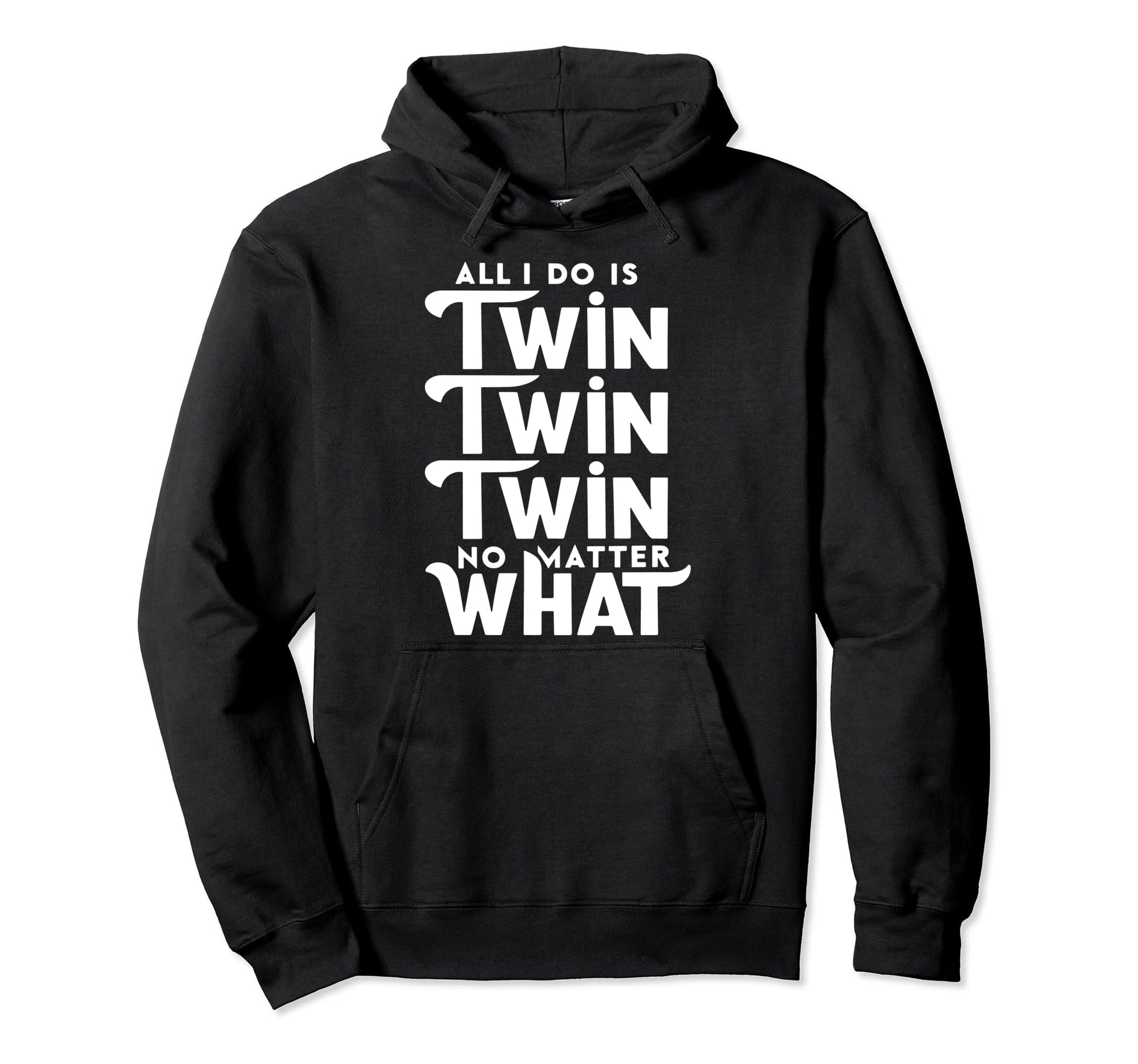 Twin Dad Novelty Funny Daddy Fathers Hoodie - Novelty Apparel for Adults - T-Shirt, Sweatshirt, Hoodie