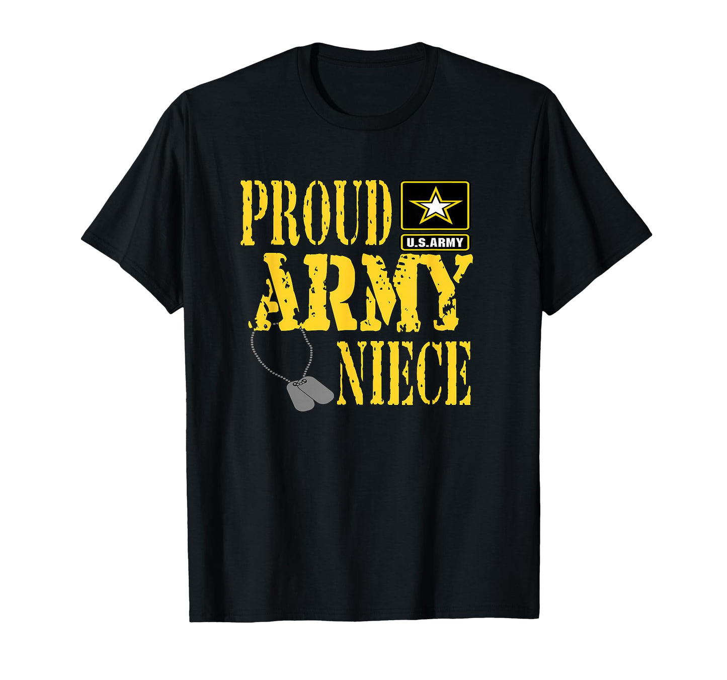 Proud Army Niece Military Pride T-Shirt - Streetwear Style Men Women - T-Shirt, Sweatshirt, Hoodie